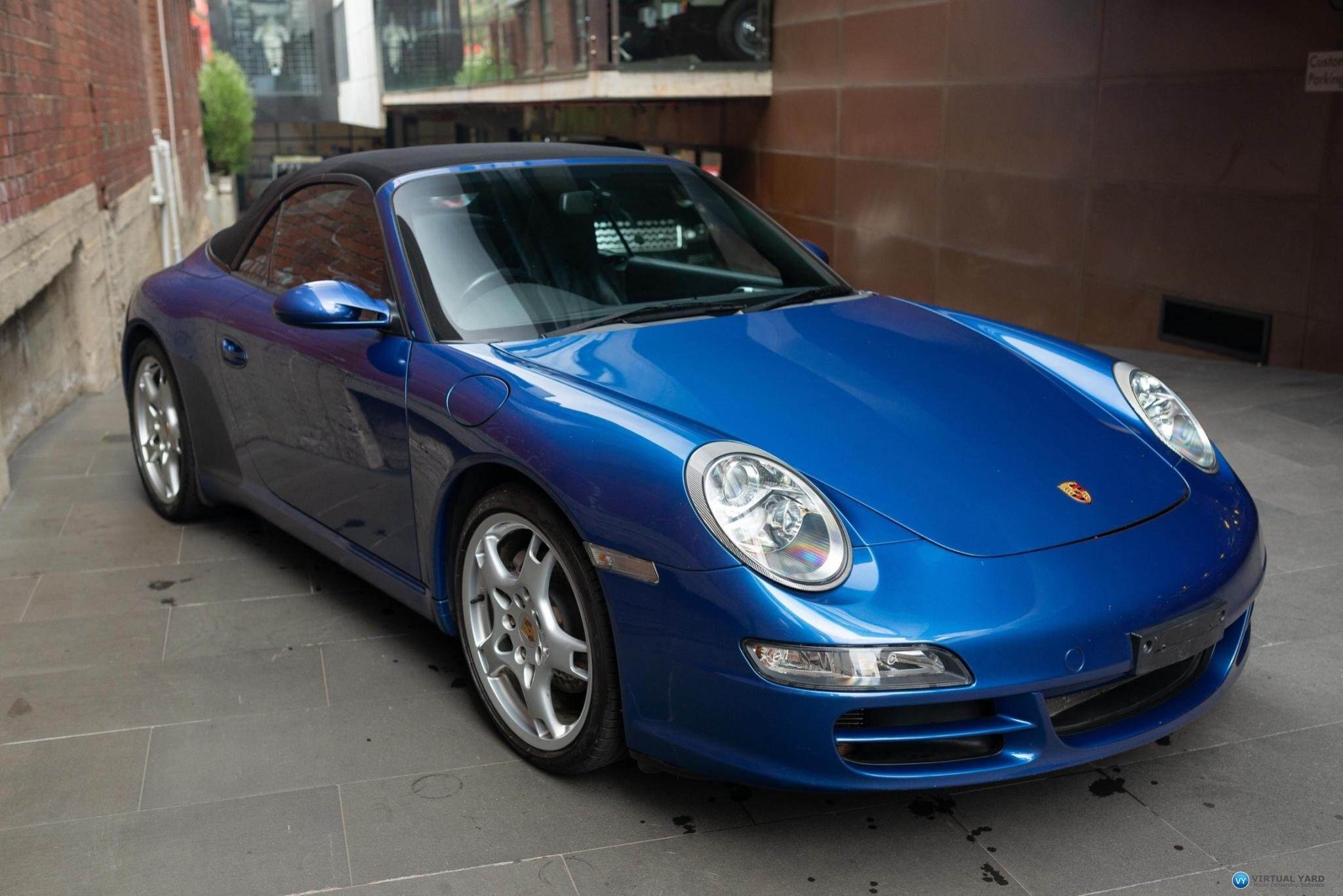 2005 Porsche 911 Carrera 997 Cabriolet 2dr Spts Auto 5sp 3.6i 