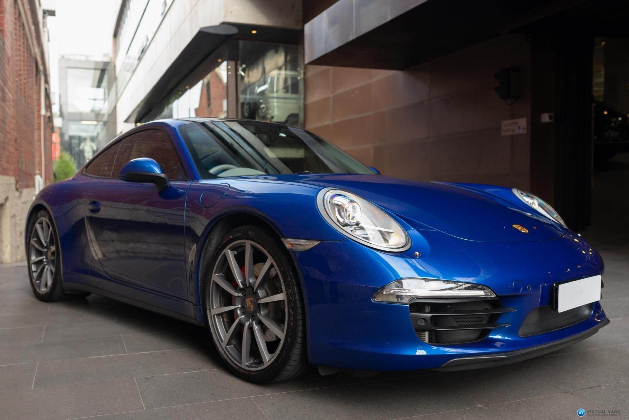 2013 Porsche 911 Carrera 991 4S Coupe 2dr PDK 7sp AWD 3.8i 