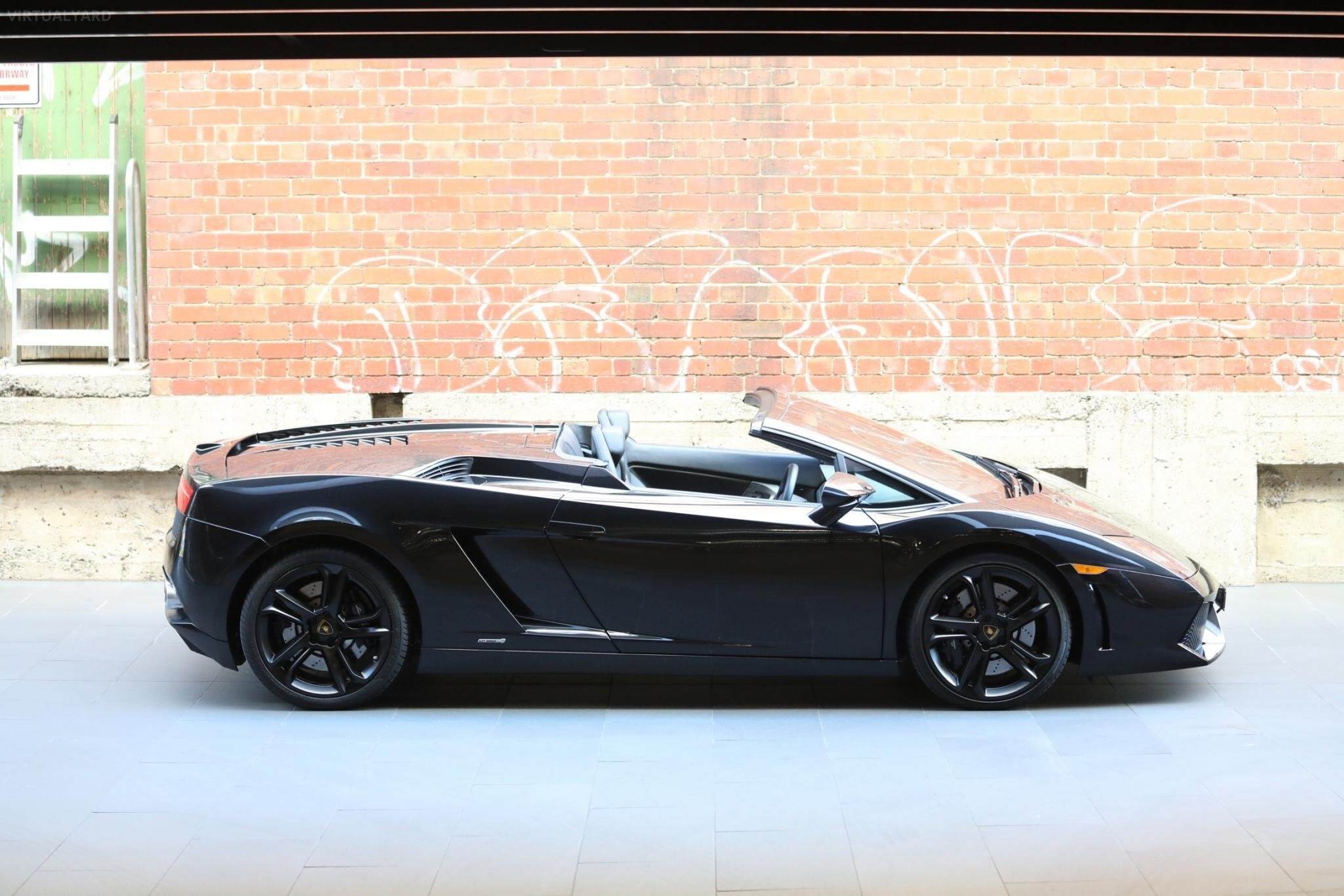 2011 Lamborghini Gallardo L140 LP560-4 Spyder 2dr E-Gear 6sp AWD 5.2i 