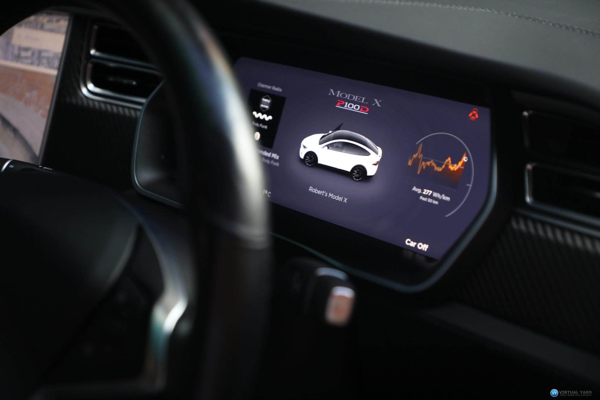 2017 Tesla Model X P100D Wagon 5dr Reduction Gear 1sp AWD AC375kW 