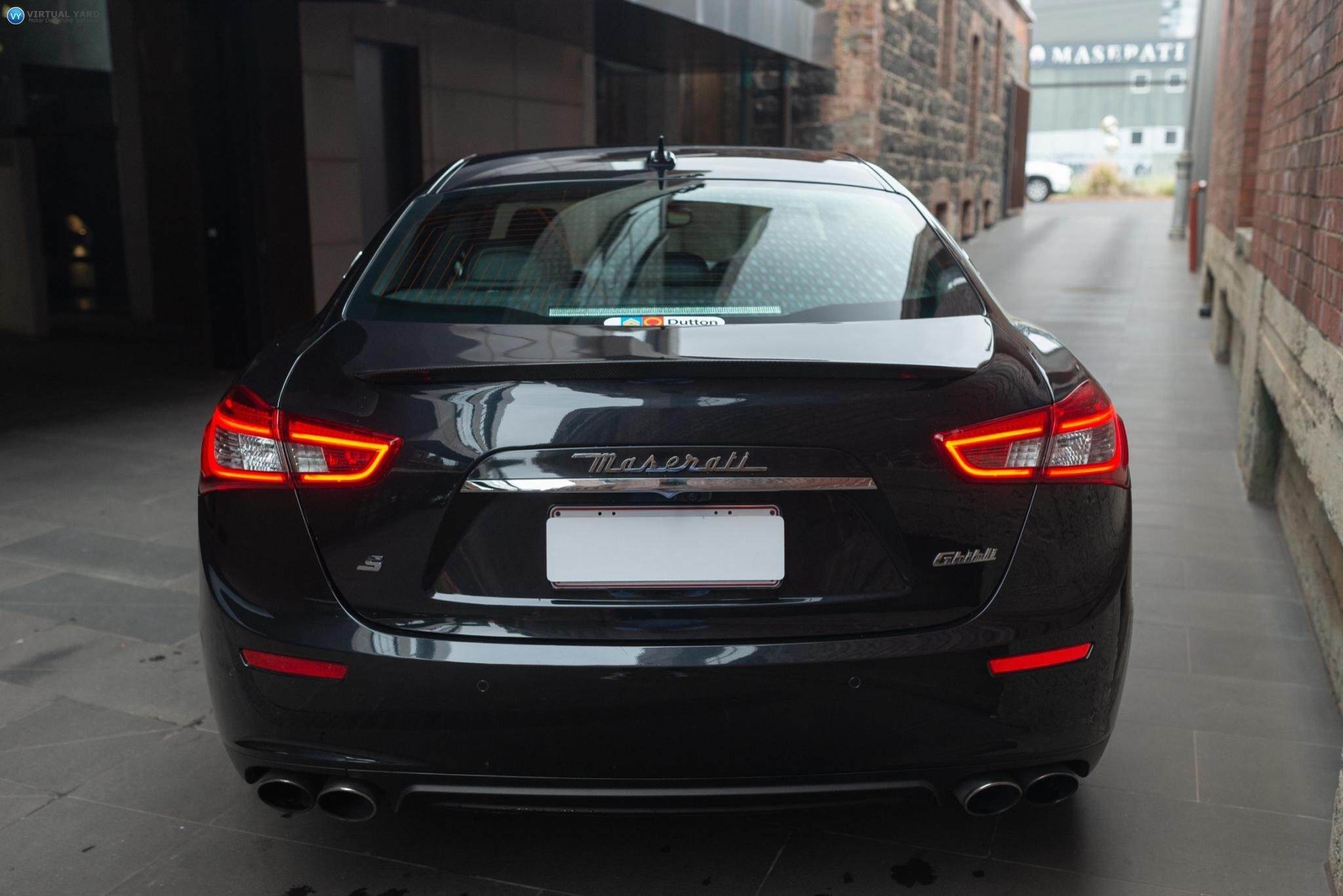 2017 Maserati Ghibli M157 S Sedan 4dr Spts Auto 8sp 3.0TT [MY17] 