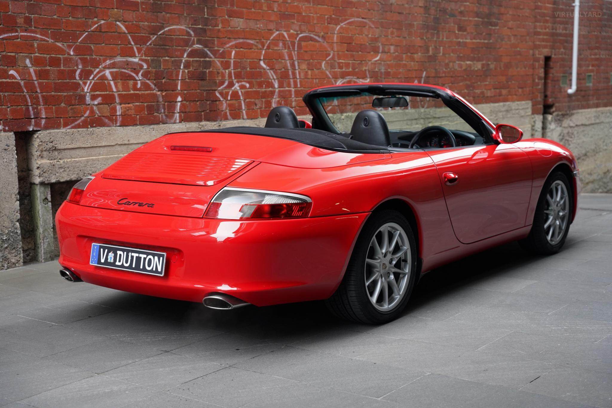 2002 Porsche 911 996 Carrera Cabriolet Convertible 2dr Man 6sp 3.6i [MY02] 