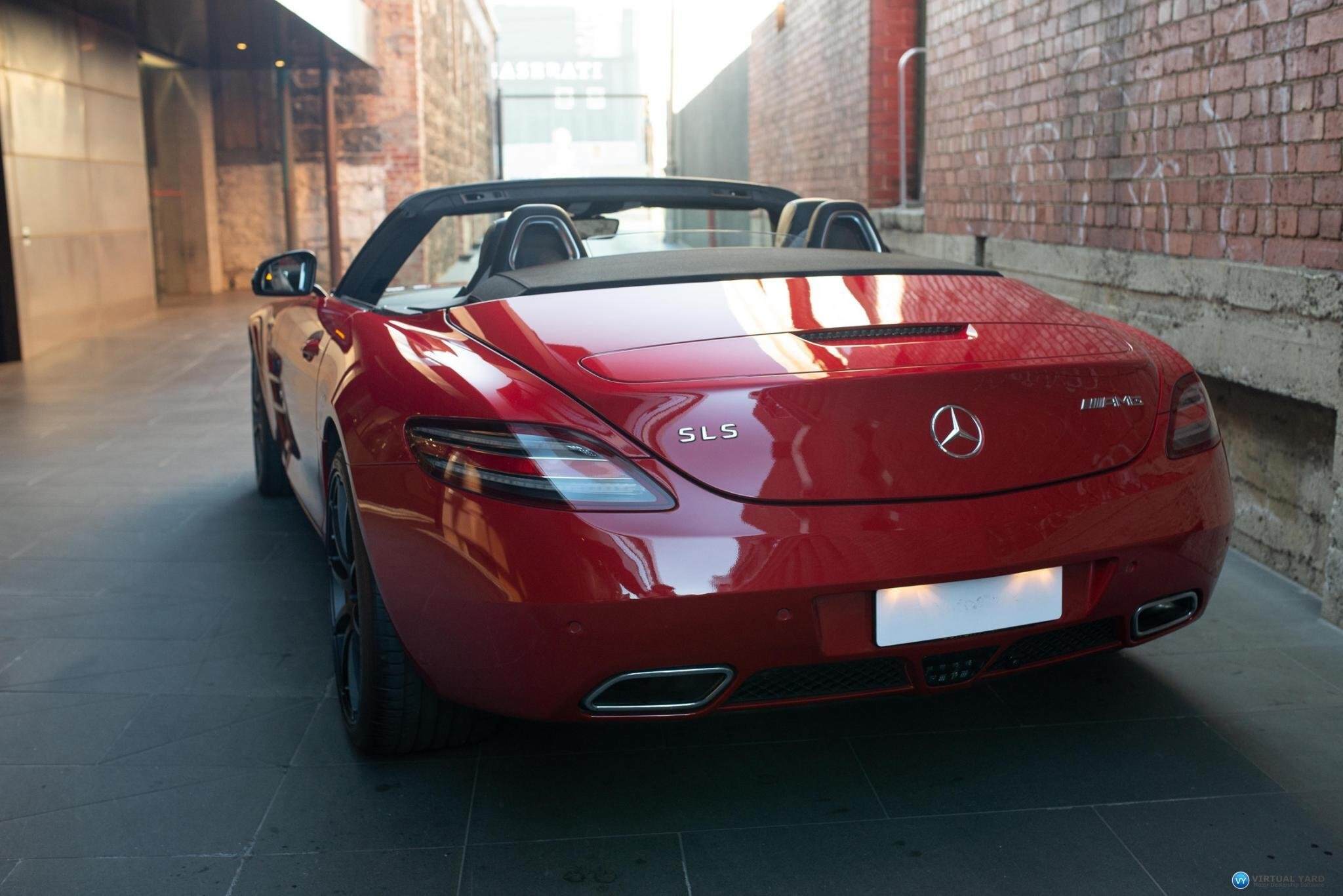 2011 Mercedes-Benz SLS R197 AMG Roadster 2dr SPEEDSHIFT DCT 7sp 6.3i 