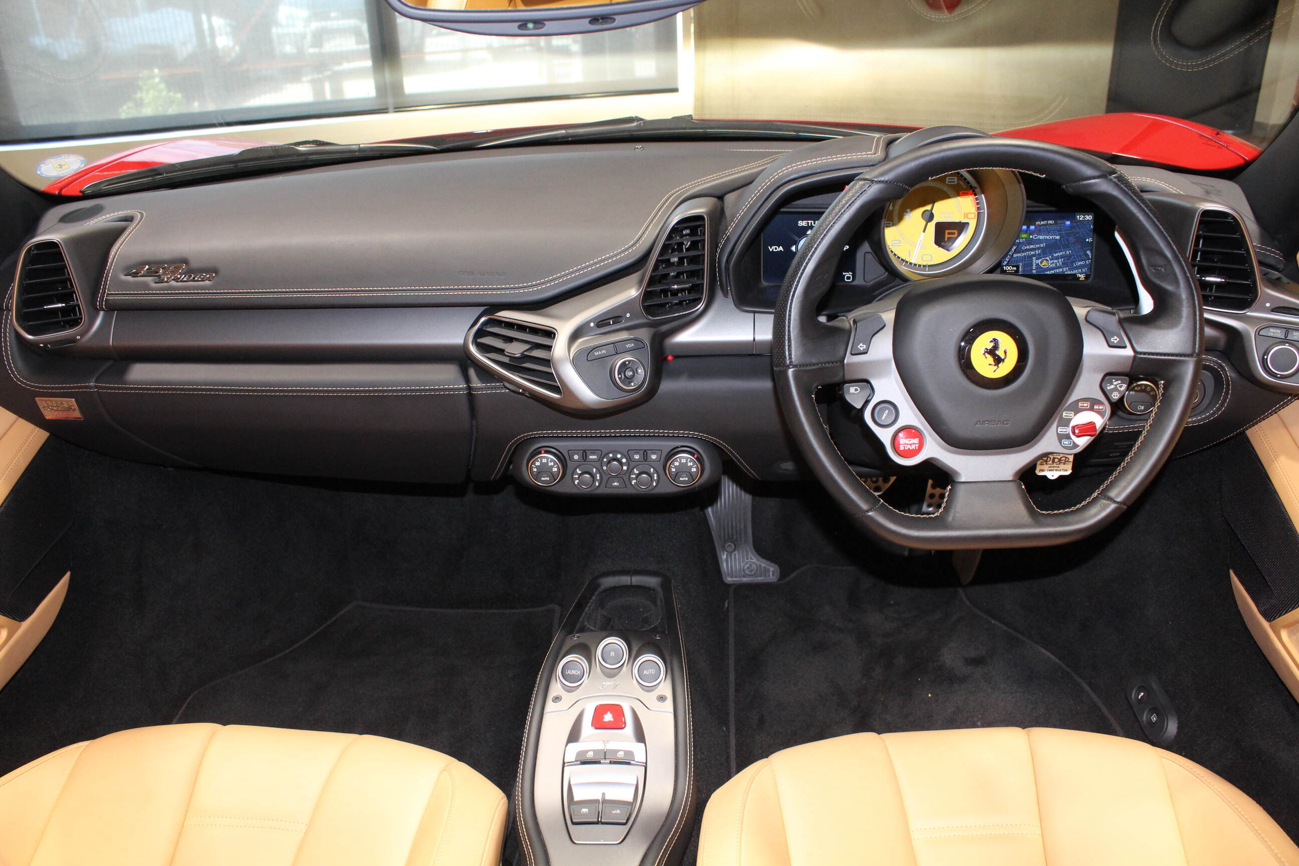 2012 Ferrari 458 Spider Convertible 2dr DCT 7sp 4.5i - for sale in Australia