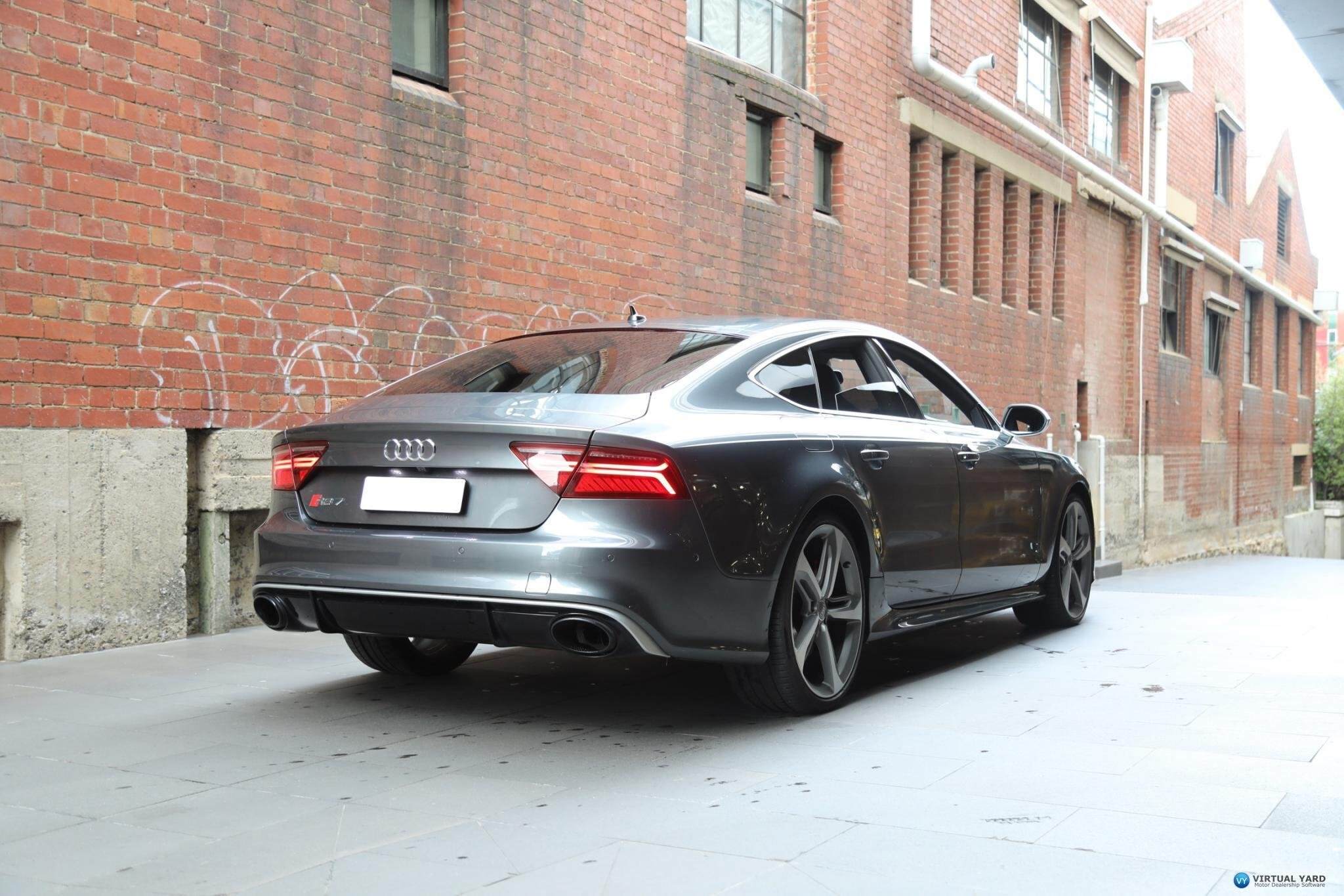 2015 Audi RS7 4G Sportback 5dr Tiptronic 8sp quattro 4.0TT [MY16] 