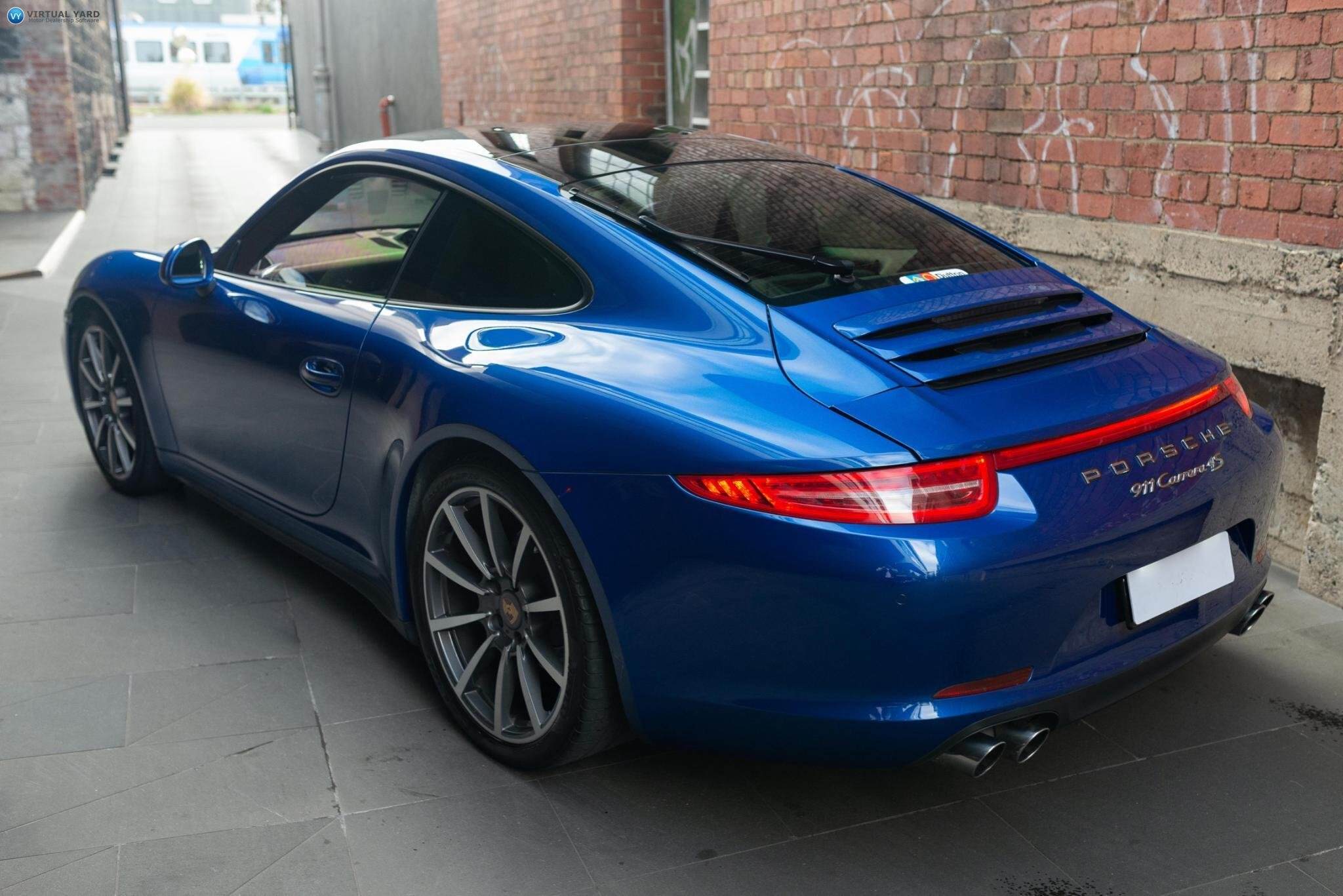 2013 Porsche 911 Carrera 991 4S Coupe 2dr PDK 7sp AWD 3.8i 