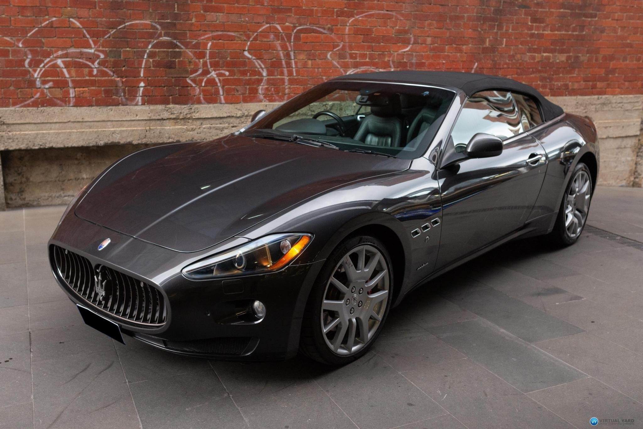 2011 Maserati GranCabrio M145 Cabriolet 2dr Spts Auto 6sp 4.7i 