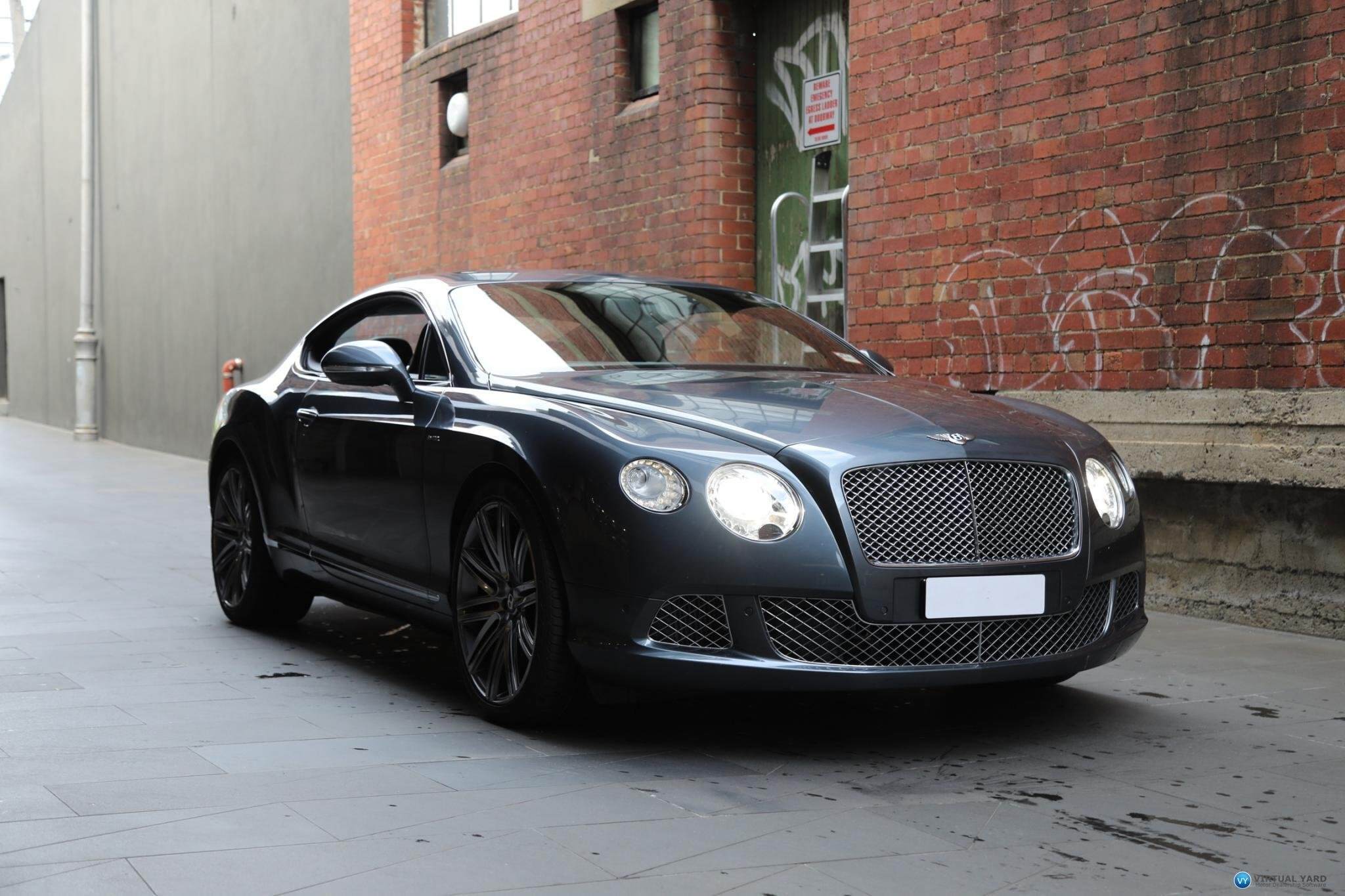 2013 Bentley Continental 3W GT Speed Coupe 2dr Spts Auto 8sp 4x4 6.0TT [MY13] 