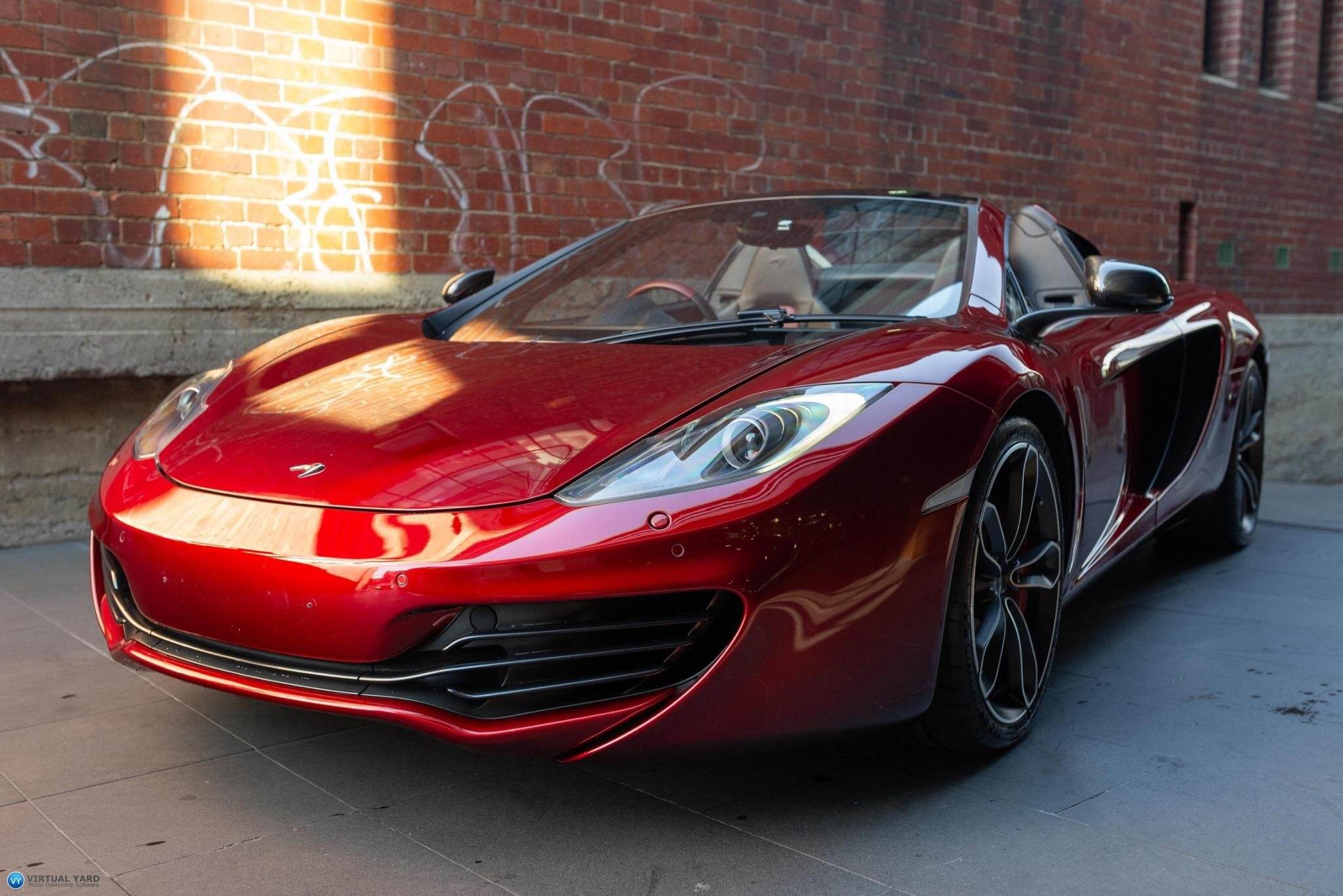 2013 McLaren MP4-12C 12C Spider 2dr SSG 7sp 3.8TT [MY13] 