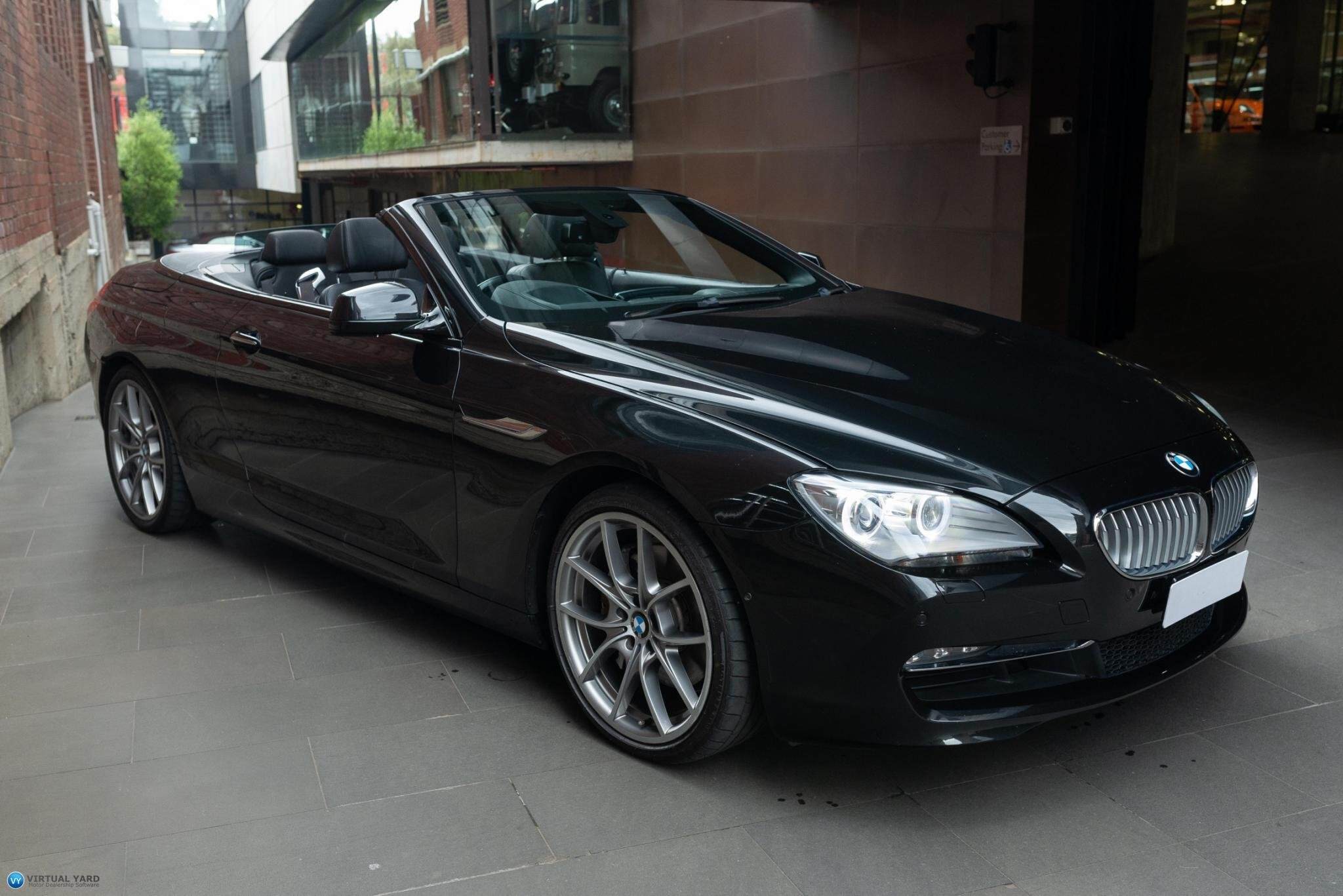 2011 BMW 6 Series F12 650i Convertible 2dr Steptronic 8sp 4.4TT [MY11] 