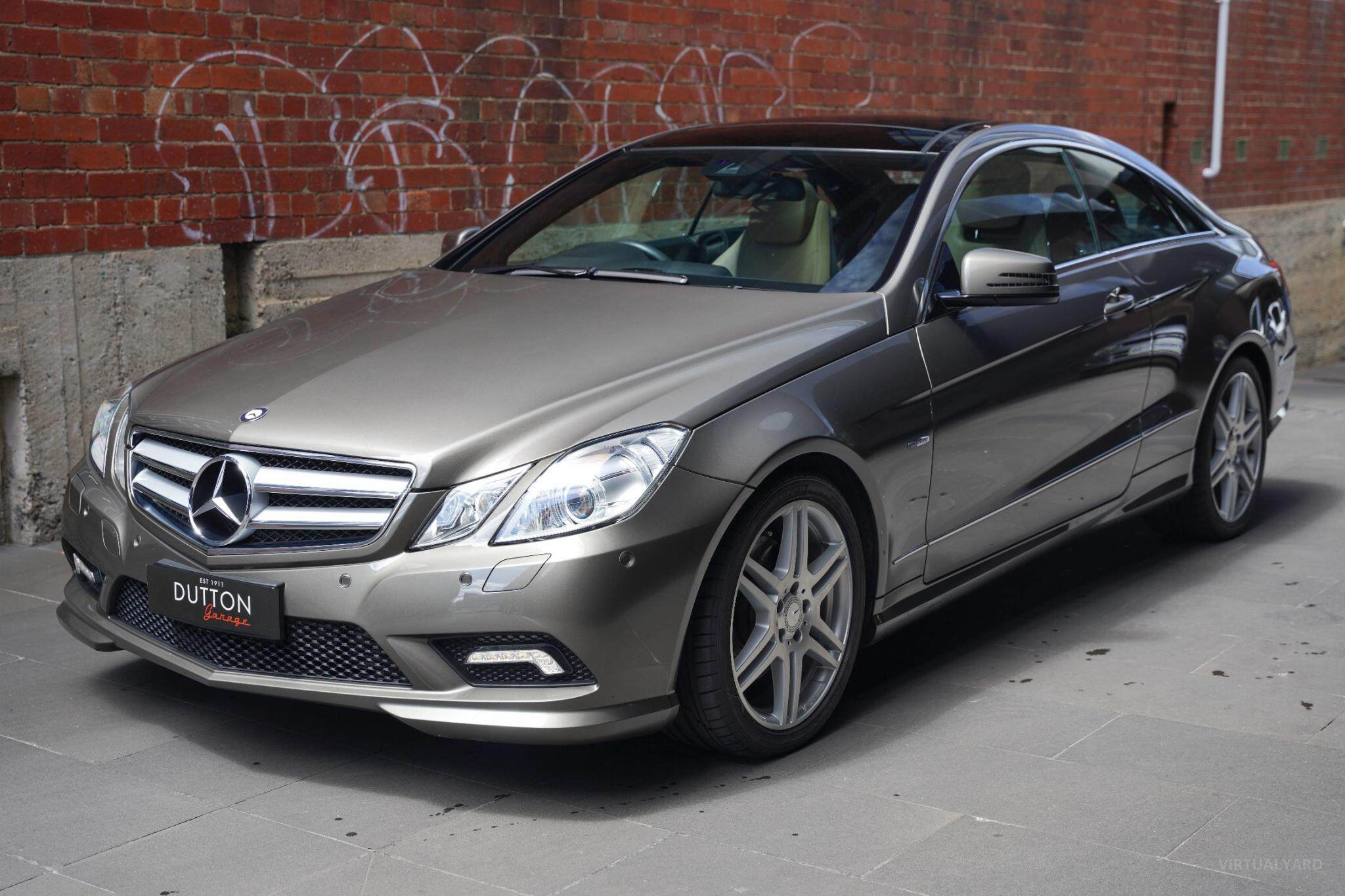 2010 Mercedes-Benz E-Class C207 E250 CGI Elegance Coupe 2dr Spts Auto 5sp 1.8T 