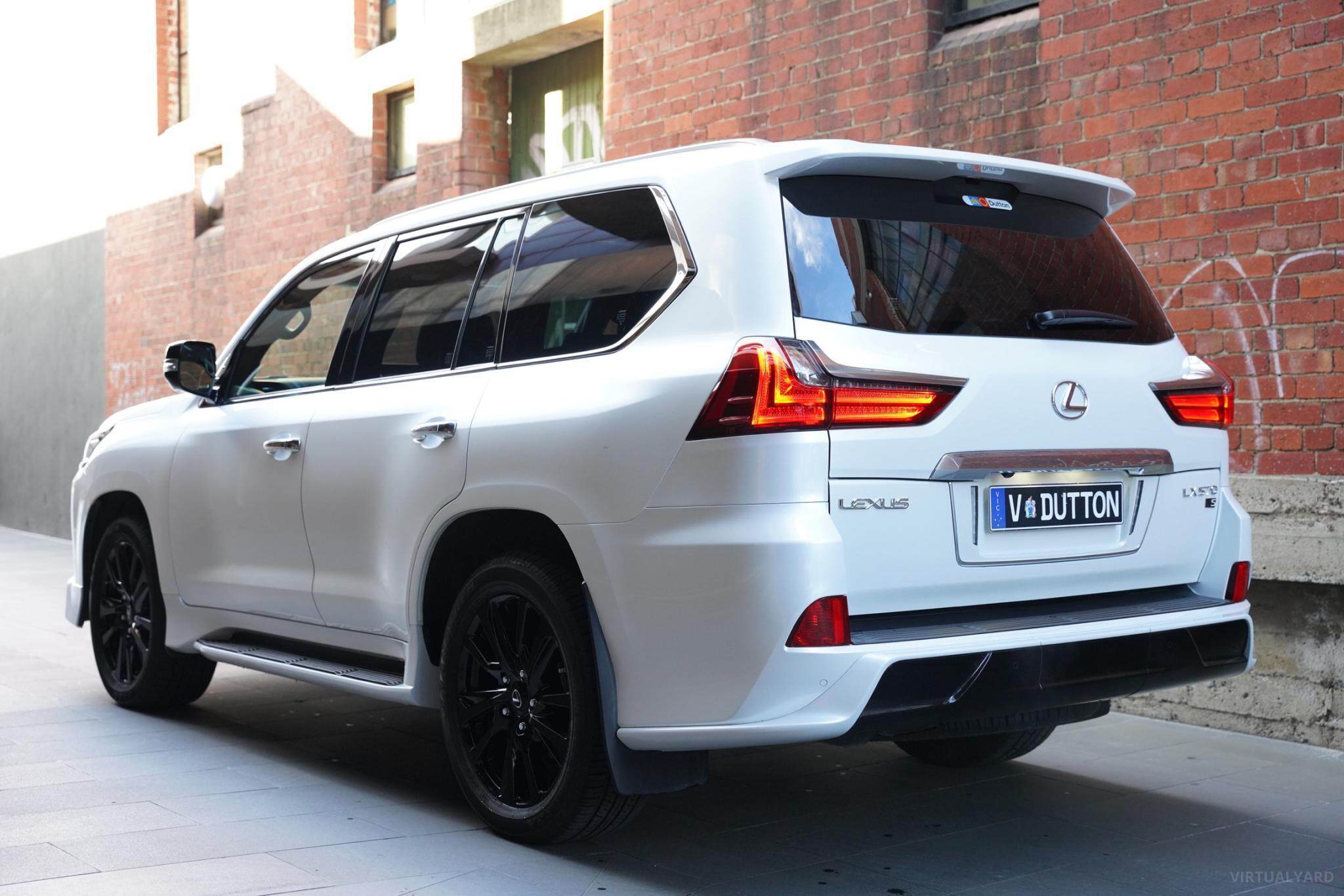 2019 Lexus LX URJ201R LX570 S Wagon 8st 5dr Spts Auto 8sp, 4x4 5.7i 