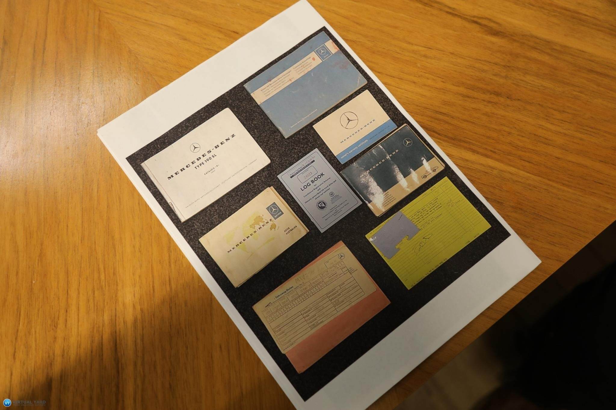 1963 Mercedes-Benz 190SL R121 Roadster 2dr Man 4sp 1.9 [Mar] 