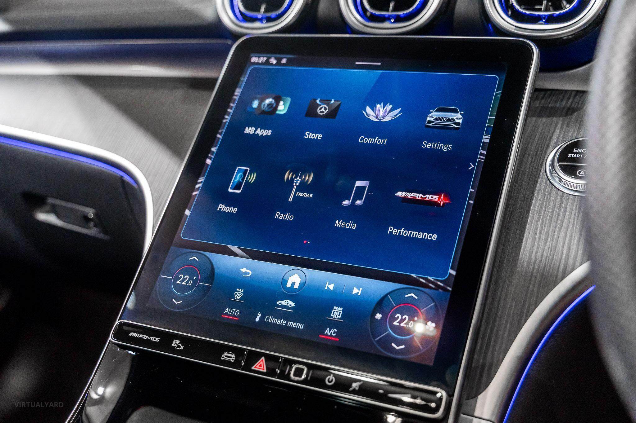 2023 Mercedes-Benz C-Class W206 C43 AMG Sedan 4dr SPEEDSHIFT MCT 9sp 4MATIC 2.0TeC/10kW 