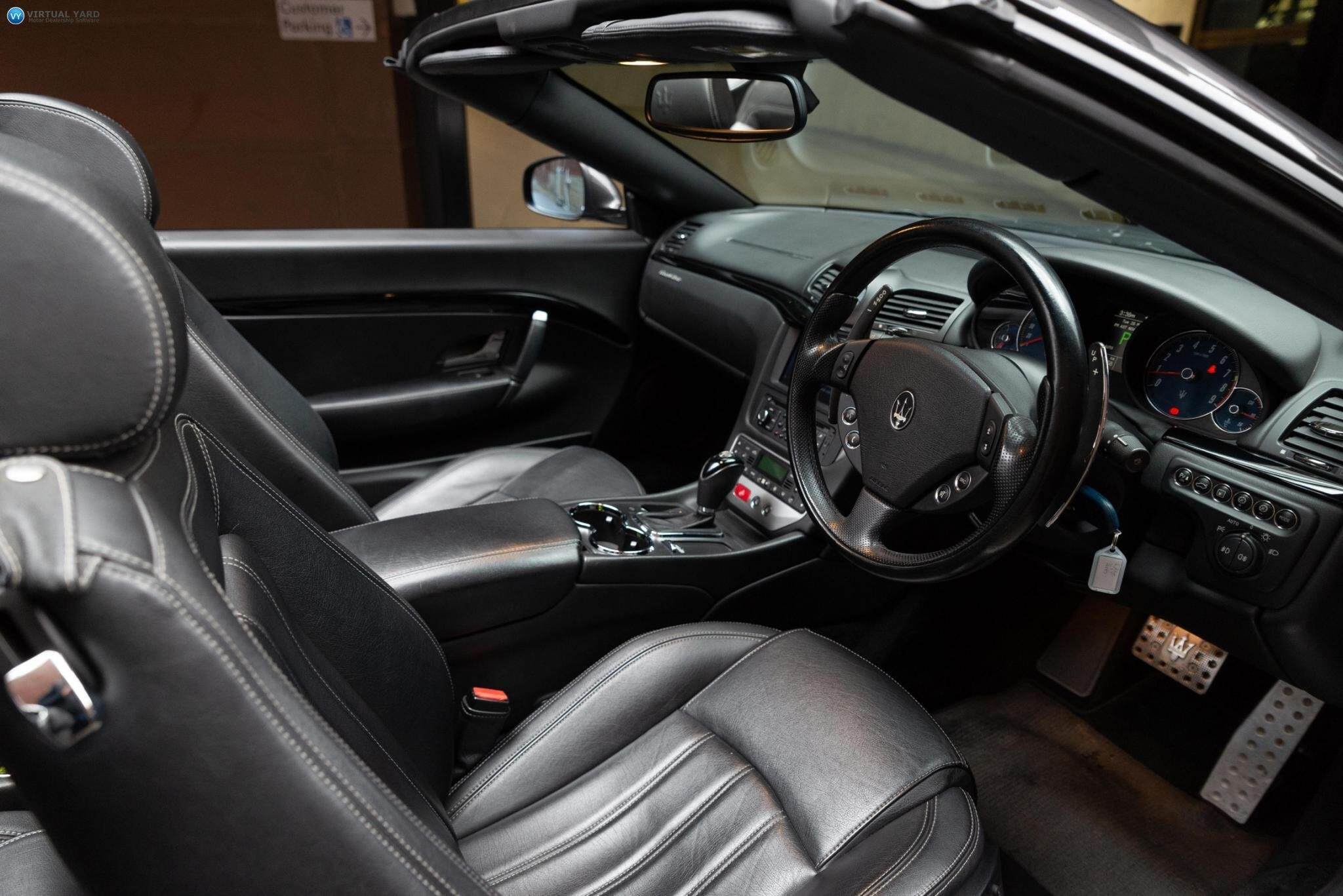 2011 Maserati GranCabrio M145 Cabriolet 2dr Spts Auto 6sp 4.7i 