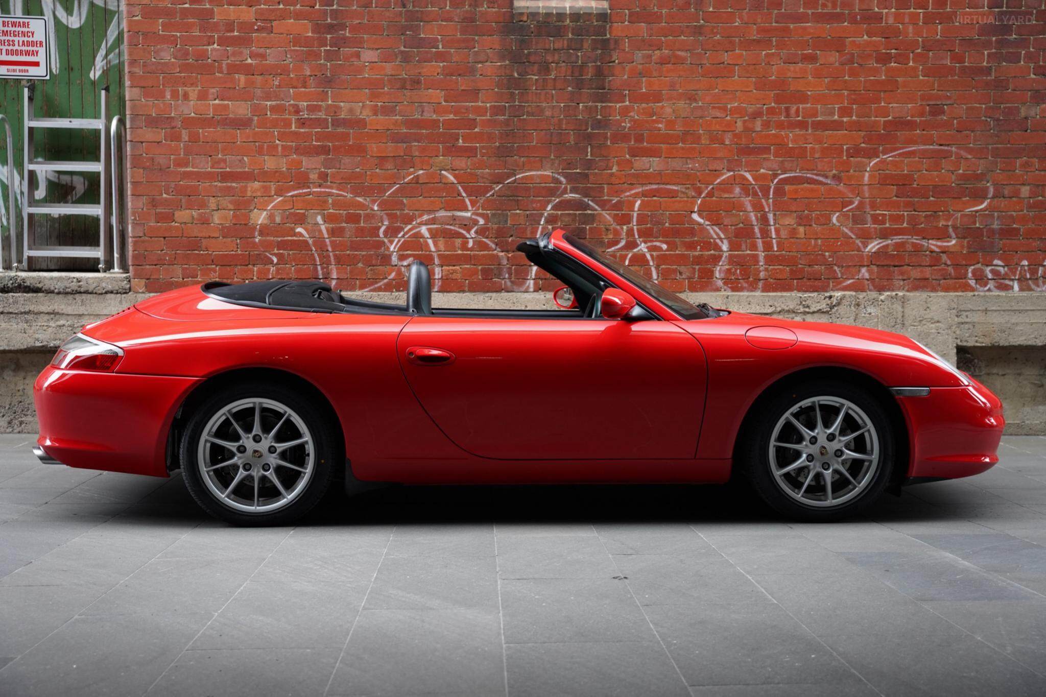 2002 Porsche 911 996 Carrera Cabriolet Convertible 2dr Man 6sp 3.6i [MY02] 