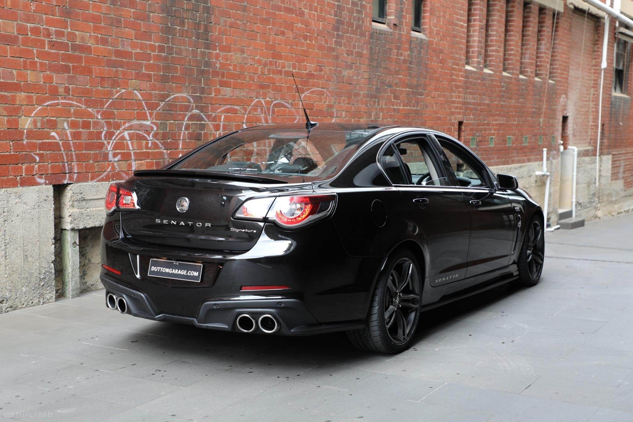 2017 Holden Special Vehicles Senator GEN-F2 Signature Sedan 4dr Spts Auto 6sp 6.2SC [MY17] 