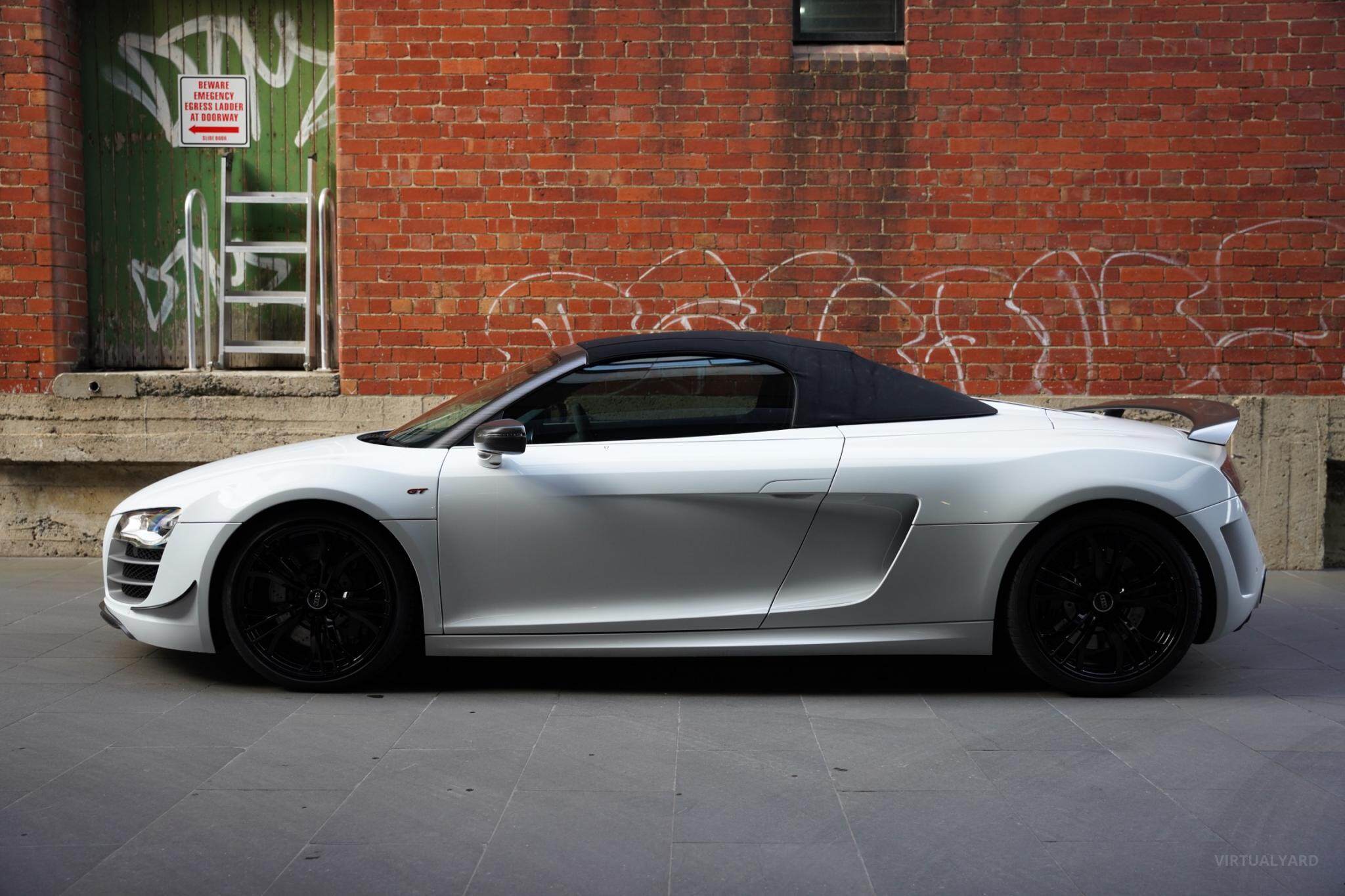 2012 Audi R8 GT Spyder 2dr SA SCT 6sp quattro 5.2i [MY12] 