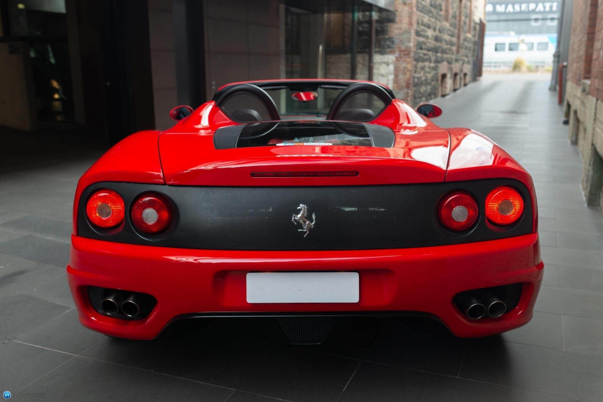 2003 Ferrari 360 Spider Convertible 2dr Man 6sp 3.6i 