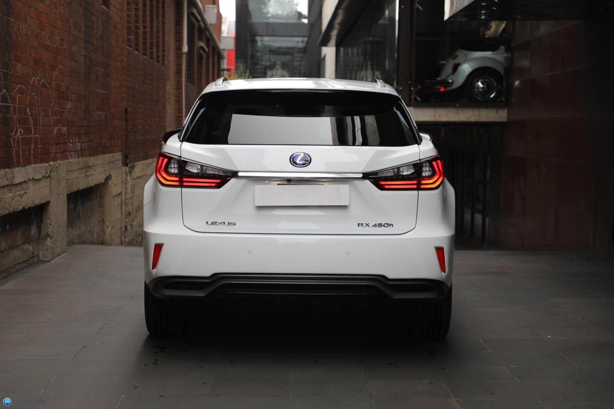 2017 Lexus RX GYL25R RX450h F Sport Wagon 5dr CVT 6sp, 4x4 3.5i Hybrid 