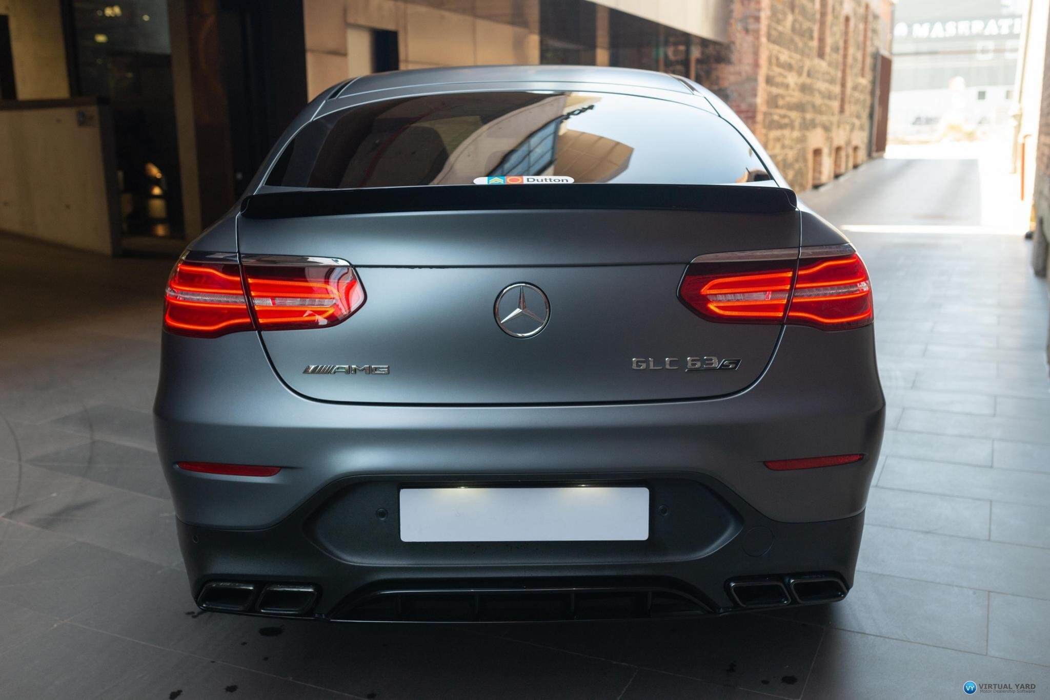 2018 Mercedes-Benz GLC-Class C253 GLC63 AMG S Coupe 5dr SPEEDSHIFT MCT 9sp 4MATIC+ 4.0TT 