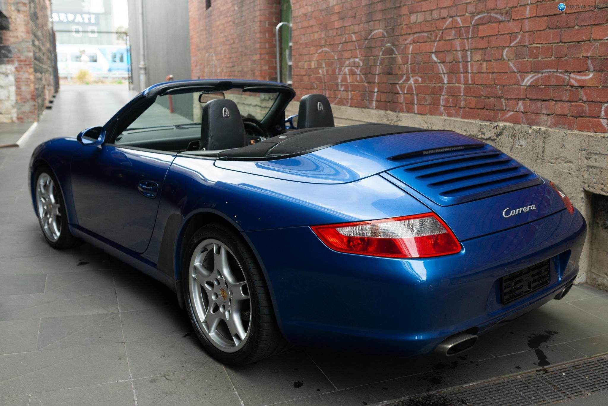 2005 Porsche 911 Carrera 997 Cabriolet 2dr Spts Auto 5sp 3.6i 