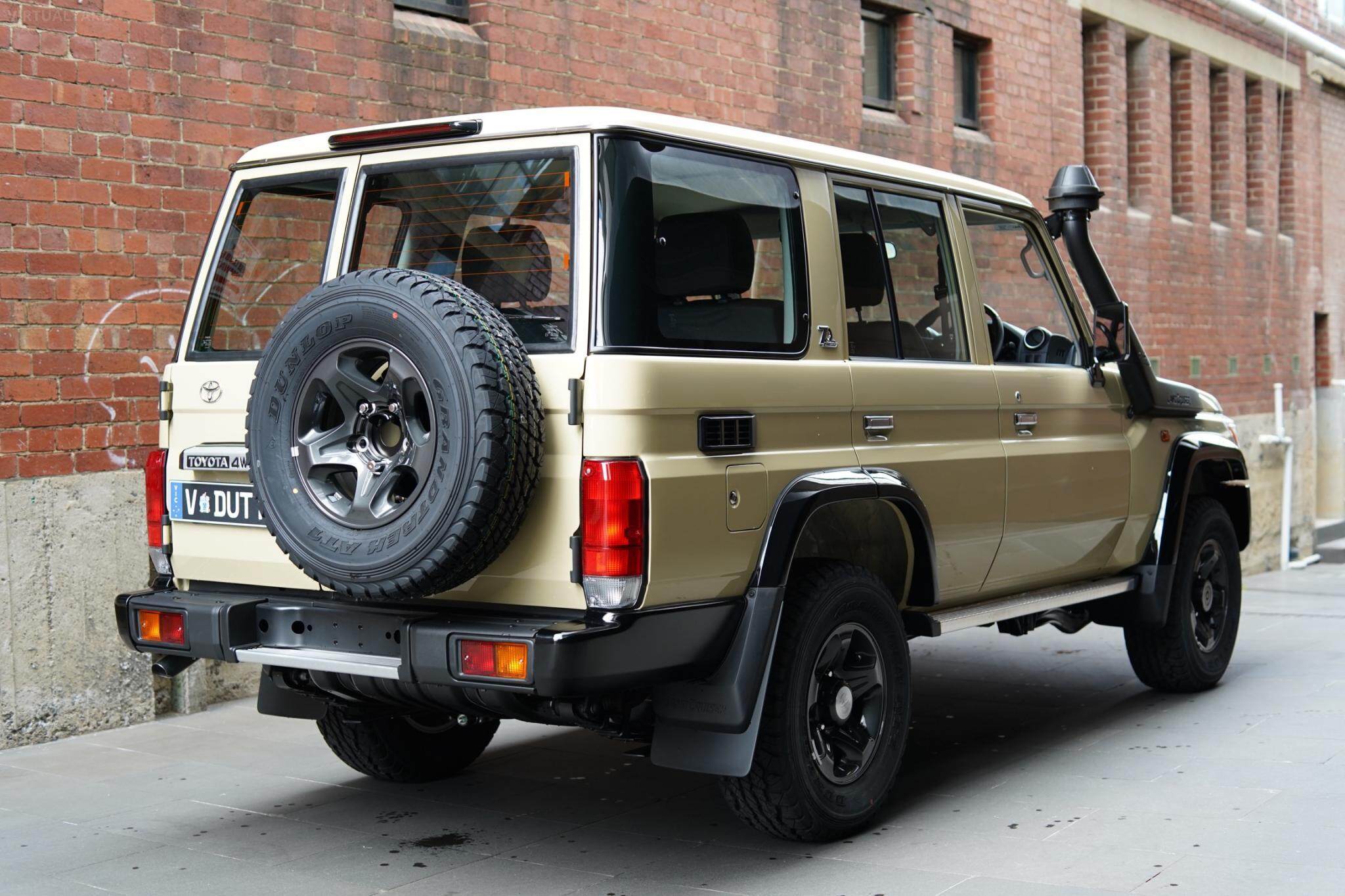 2021 Toyota Landcruiser VDJ76R 70th Anniversary Special Edition Wagon 5dr Man 5sp, 4x4 4.5DT 