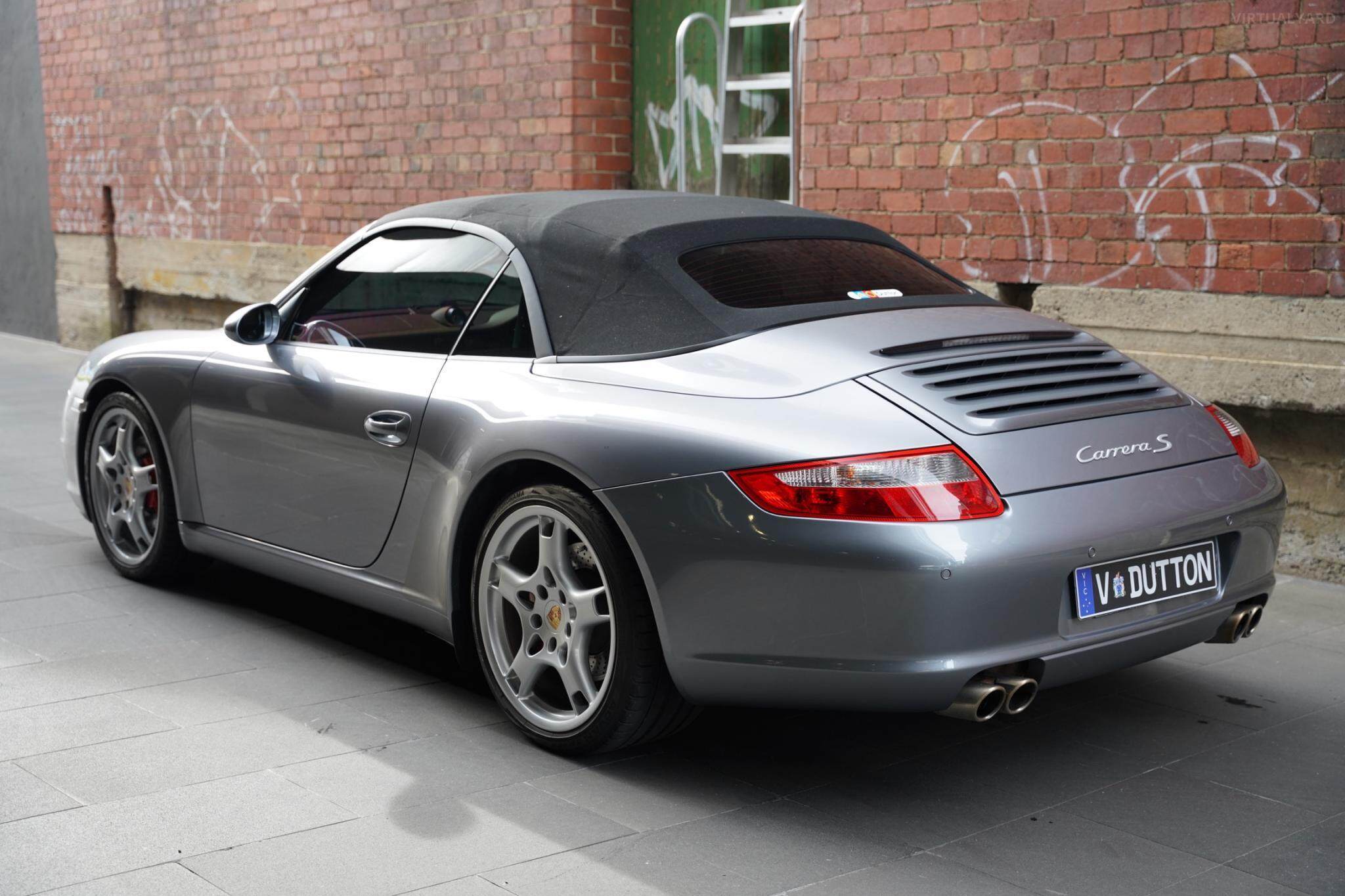 2005 Porsche 911 997 Carrera S Cabriolet 2dr Man 6sp 3.8i 