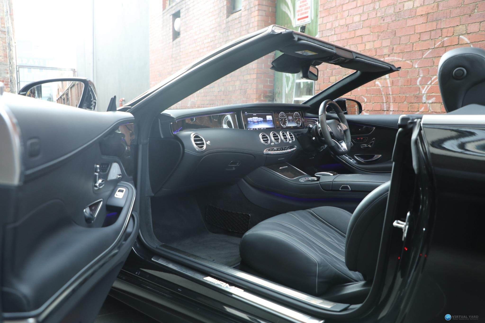 2016 Mercedes-Benz S-Class A217 S63 AMG Cabriolet 2dr SPEEDSHIFT MCT 7sp 5.5TT 