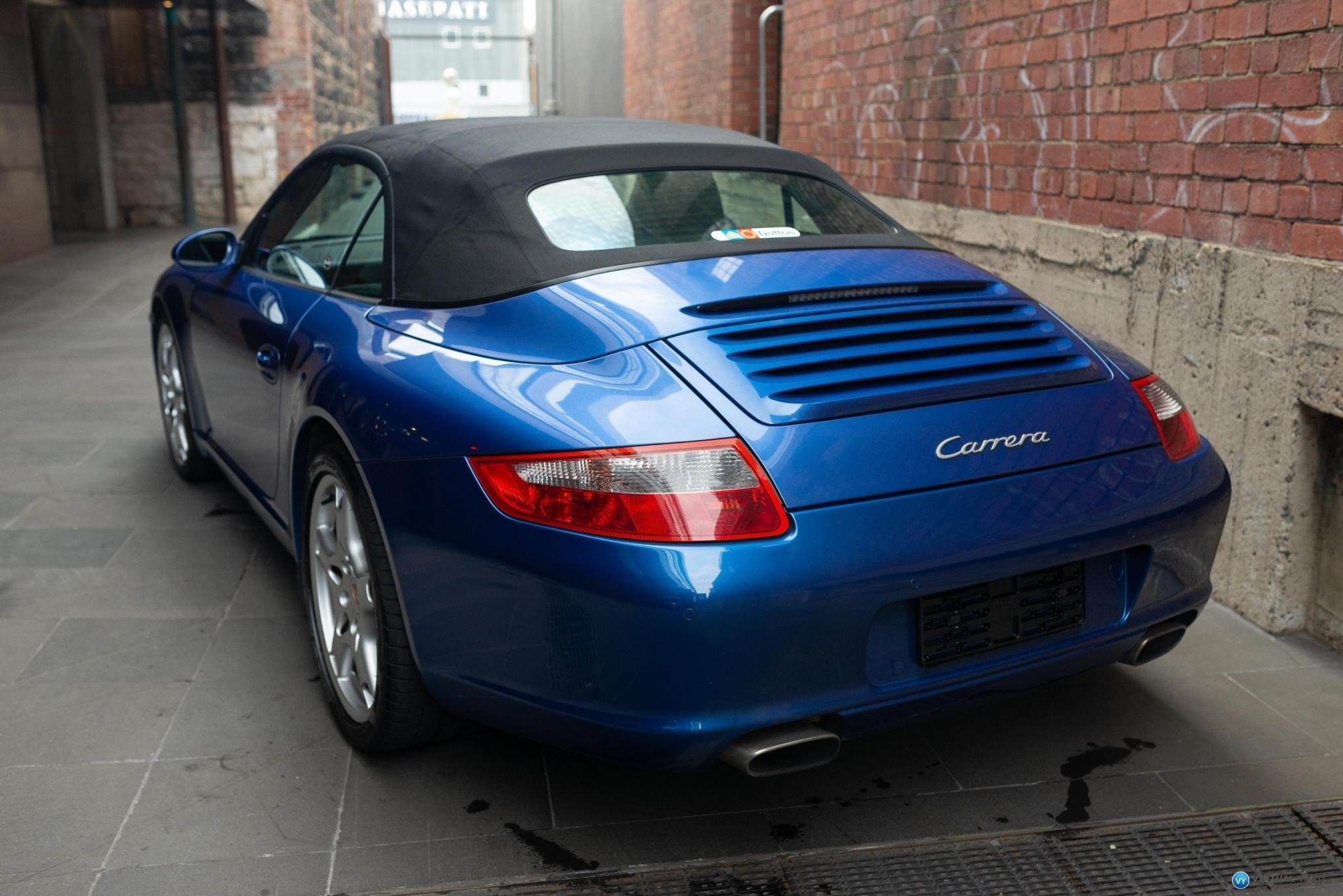 2005 Porsche 911 Carrera 997 Cabriolet 2dr Spts Auto 5sp 3.6i 