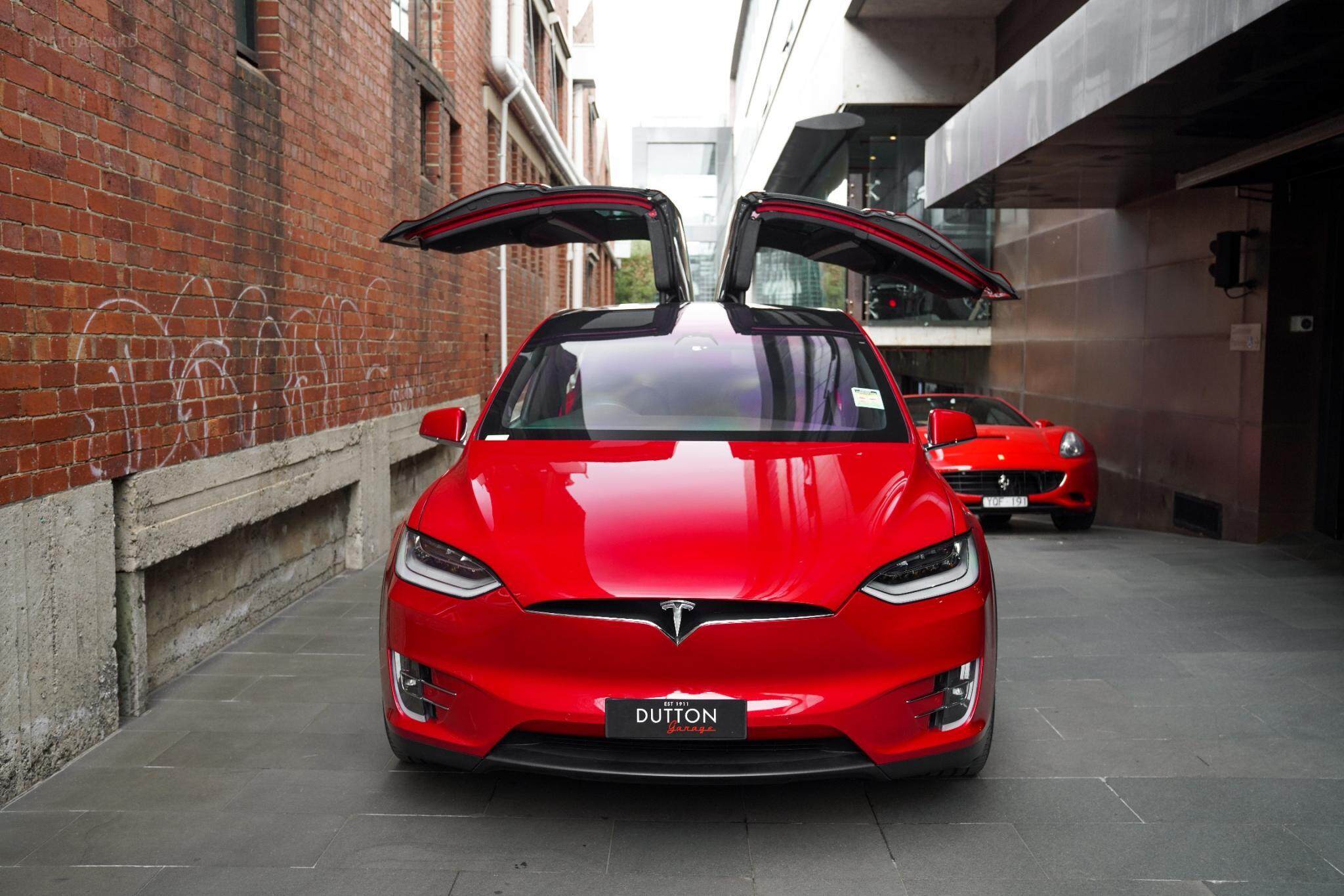 2020 Tesla Model X Long Range Wagon 5dr Reduction Gear 1sp AWD AC330kW 