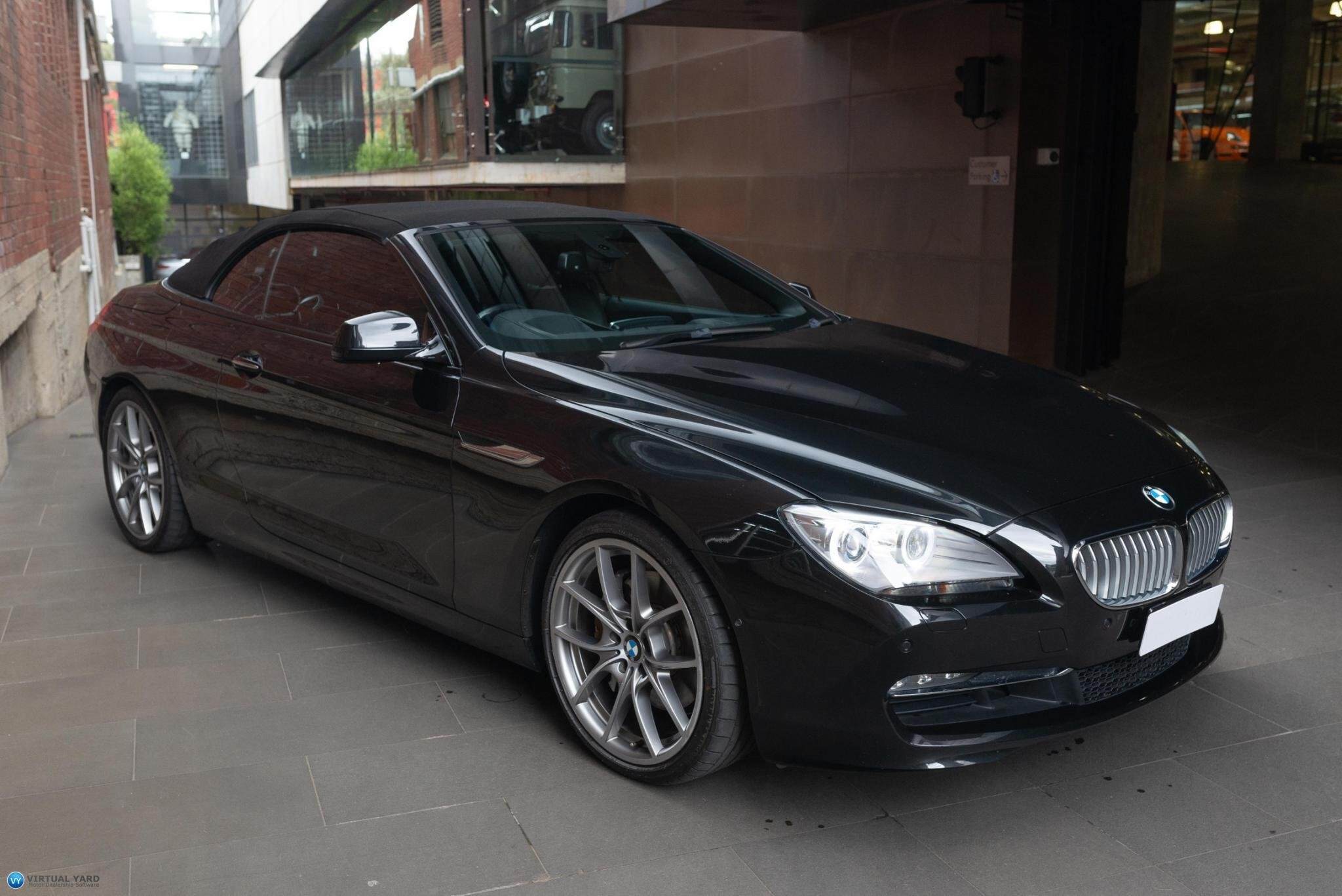 2011 BMW 6 Series F12 650i Convertible 2dr Steptronic 8sp 4.4TT [MY11] 