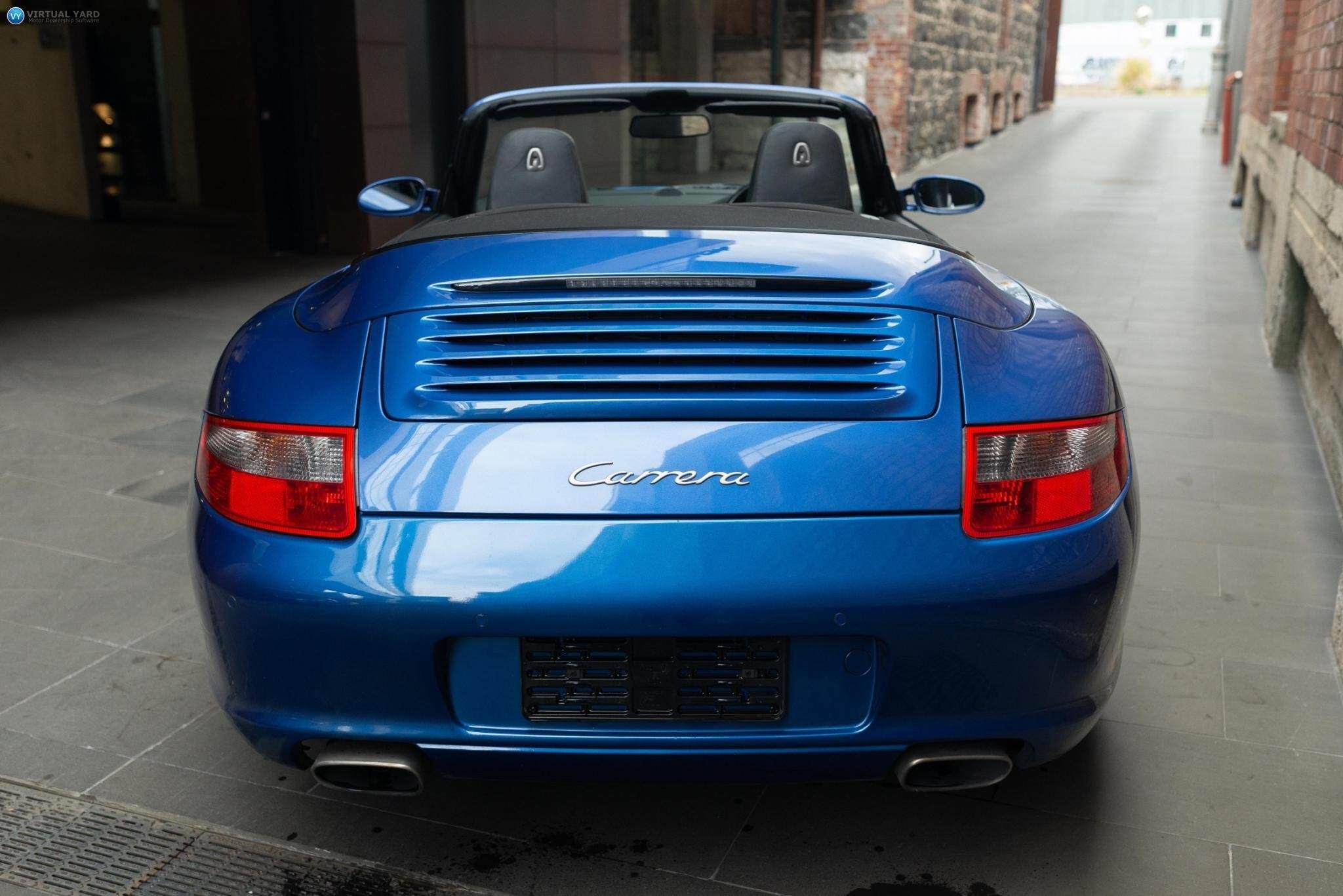 2005 Porsche 911 Carrera 997 Cabriolet 2dr Spts Auto 5sp 3.6i 