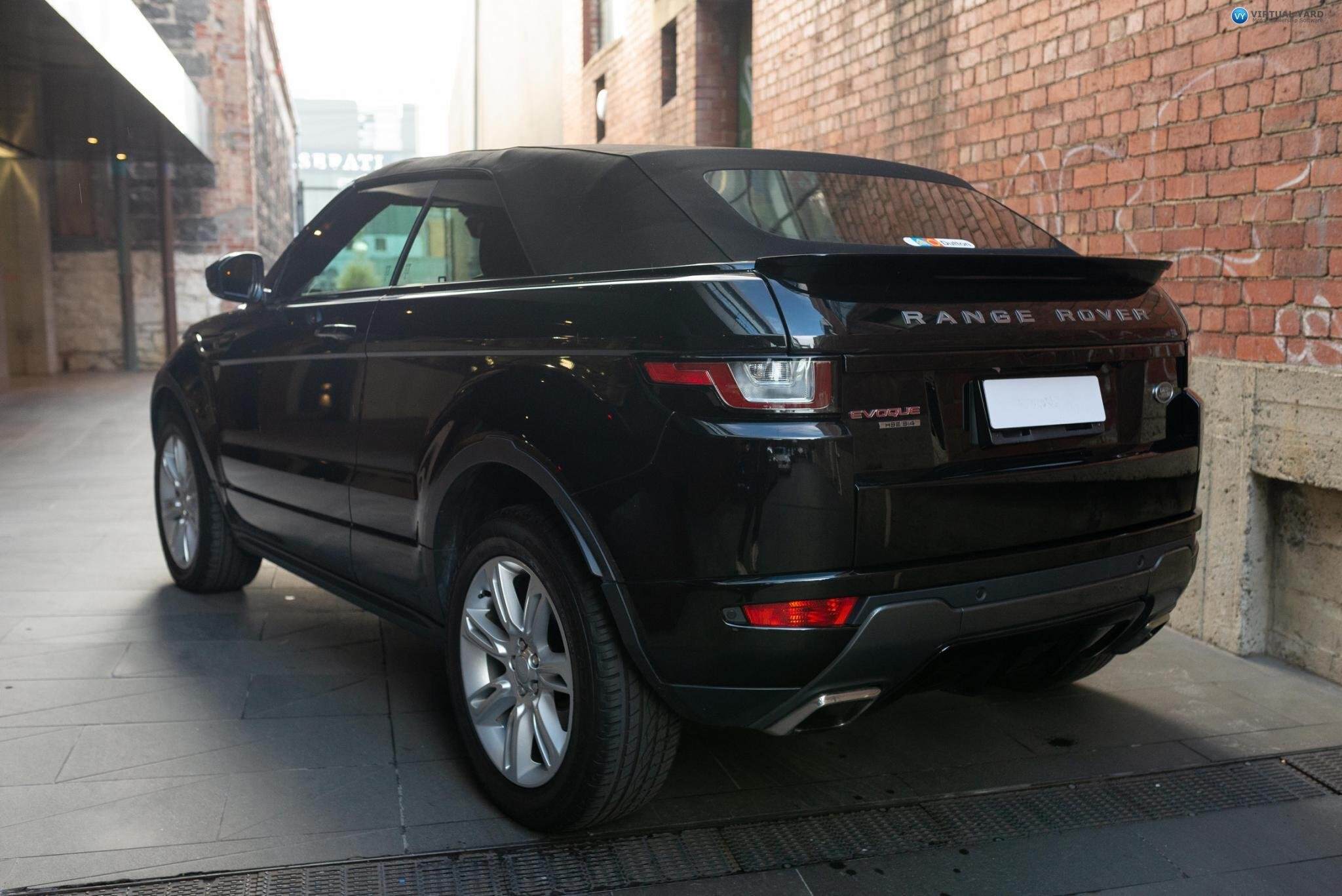 2016 Land Rover Range Rover Evoque L538 Si4 HSE Dynamic Convertible 2dr Spts Auto 9sp 4x4 2.0T [MY17] 