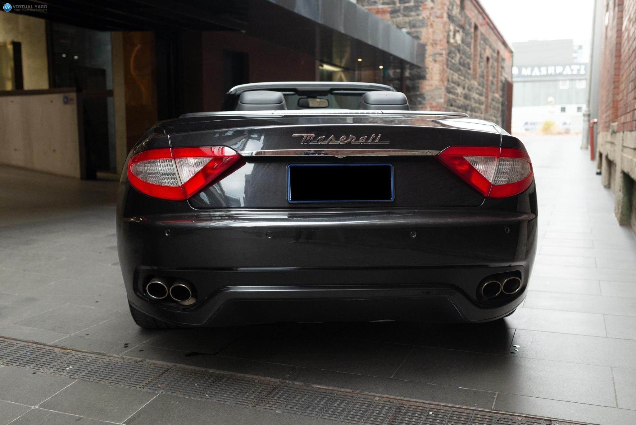 2011 Maserati GranCabrio M145 Cabriolet 2dr Spts Auto 6sp 4.7i 