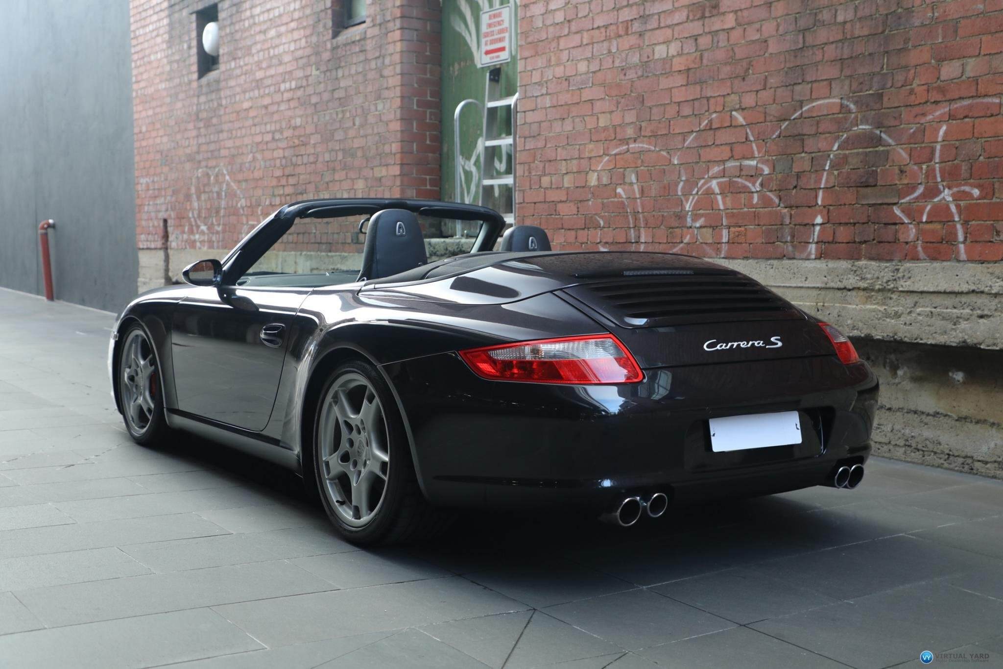 2007 Porsche 911 997 Carrera S Cabriolet 2dr Man 6sp 3.8i [MY08] 