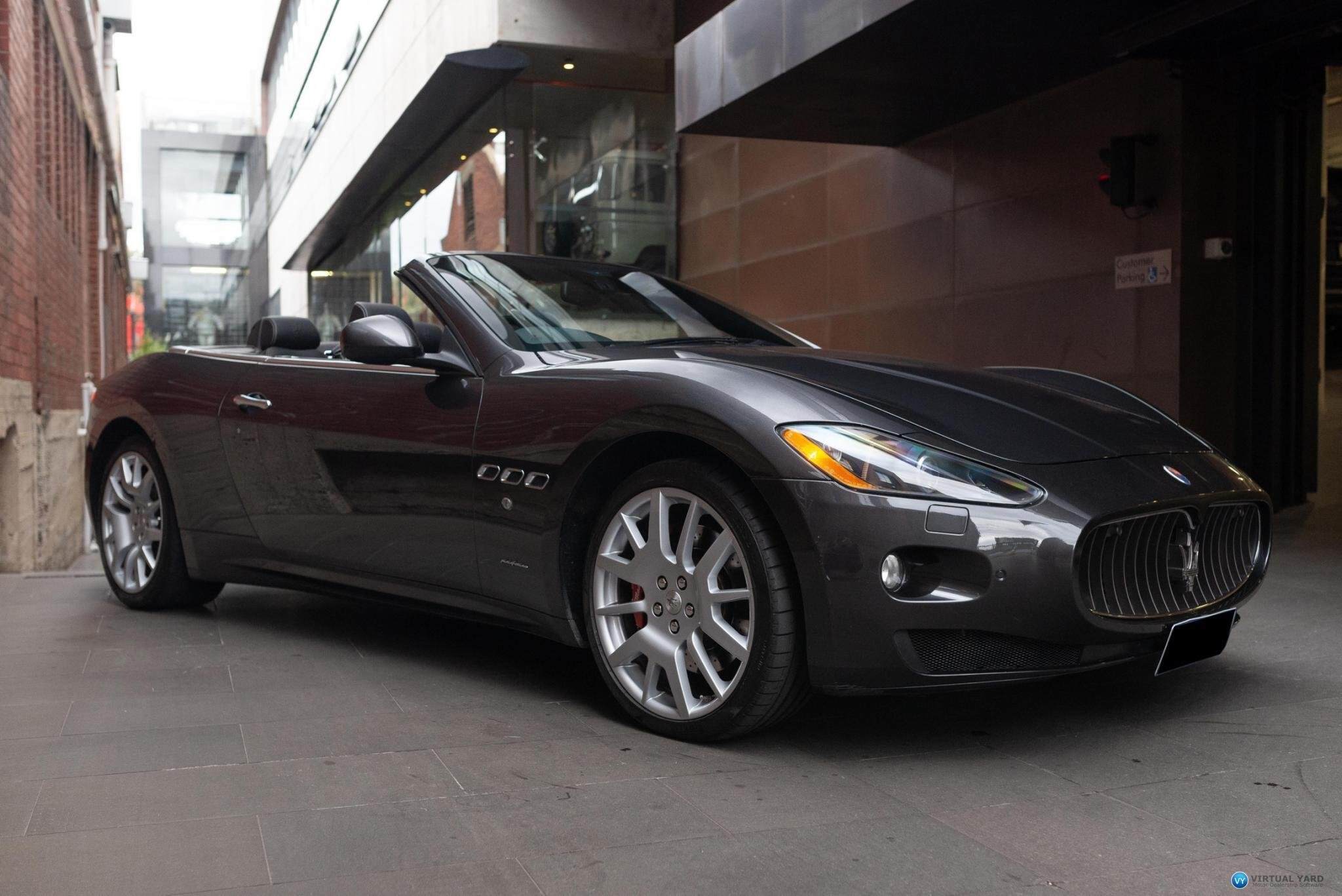 2011 Maserati GranCabrio M145 Cabriolet 2dr Spts Auto 6sp 4.7i 