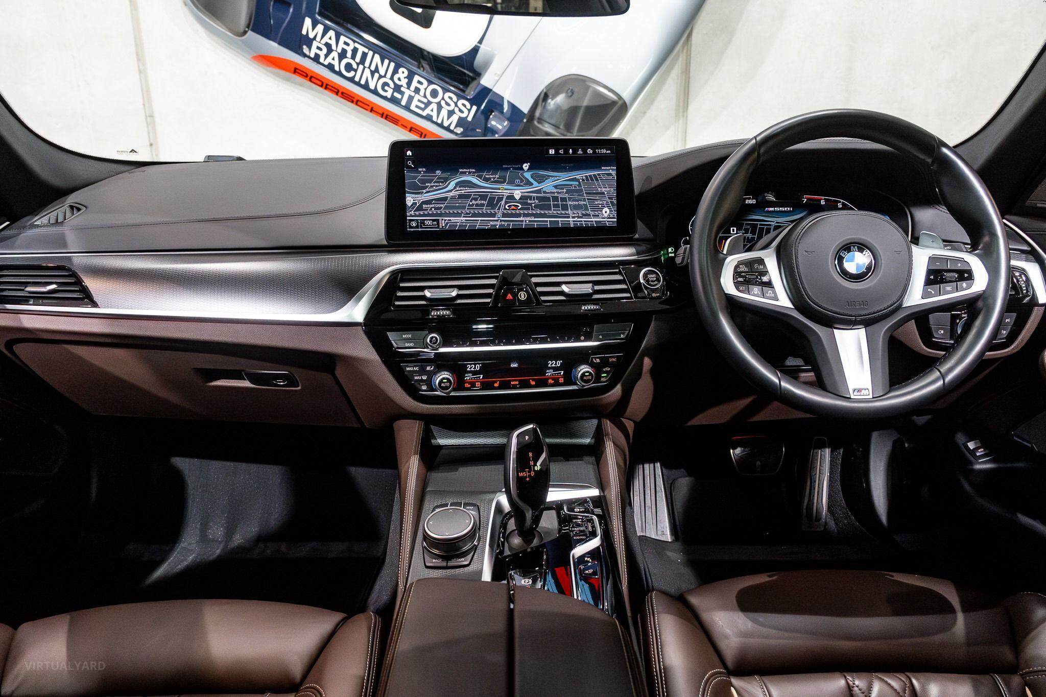 2021 BMW 5 Series G30 LCI M550i xDrive Sedan 4dr Steptronic 8sp 4WD 4.4TT 