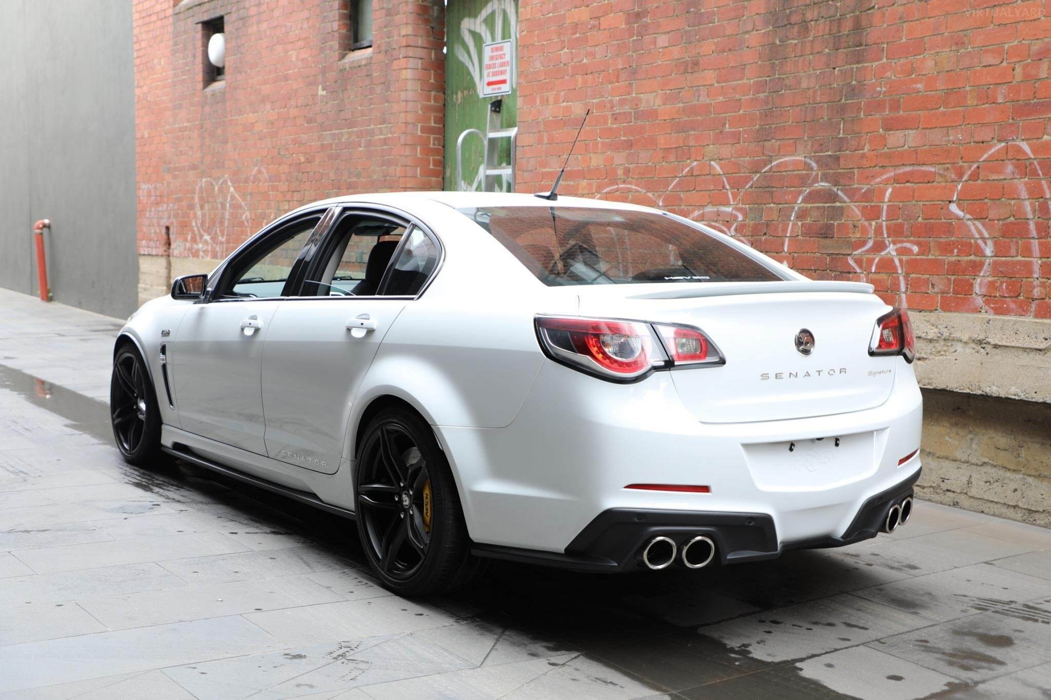 2017 Holden Special Vehicles Senator GEN-F2 Signature Sedan 4dr Spts Auto 6sp 6.2SC [MY17] 