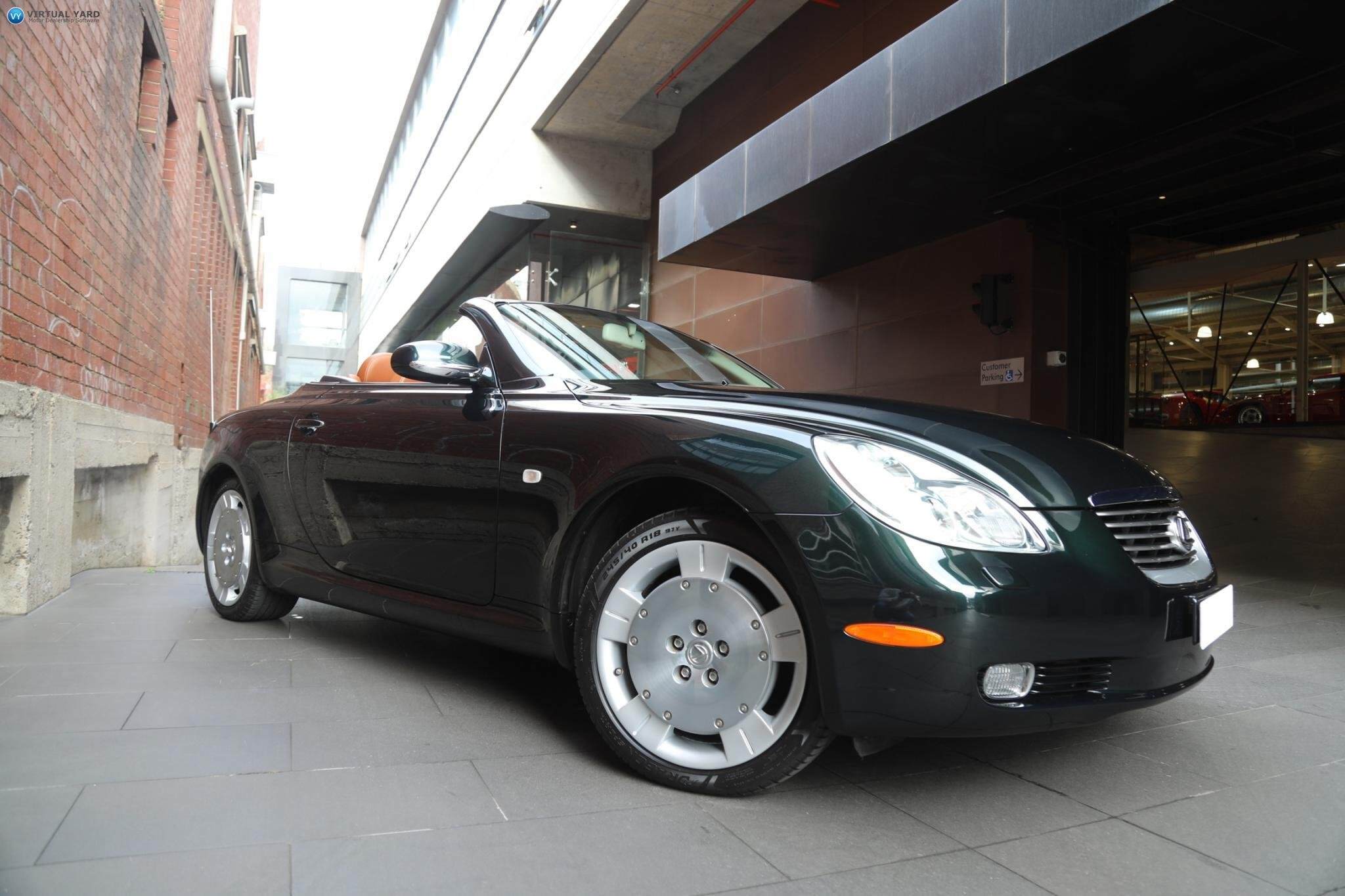 2004 Lexus SC UZZ40R SC430 Convertible 2dr Spts Auto 5sp, 4.3i [MY05] 