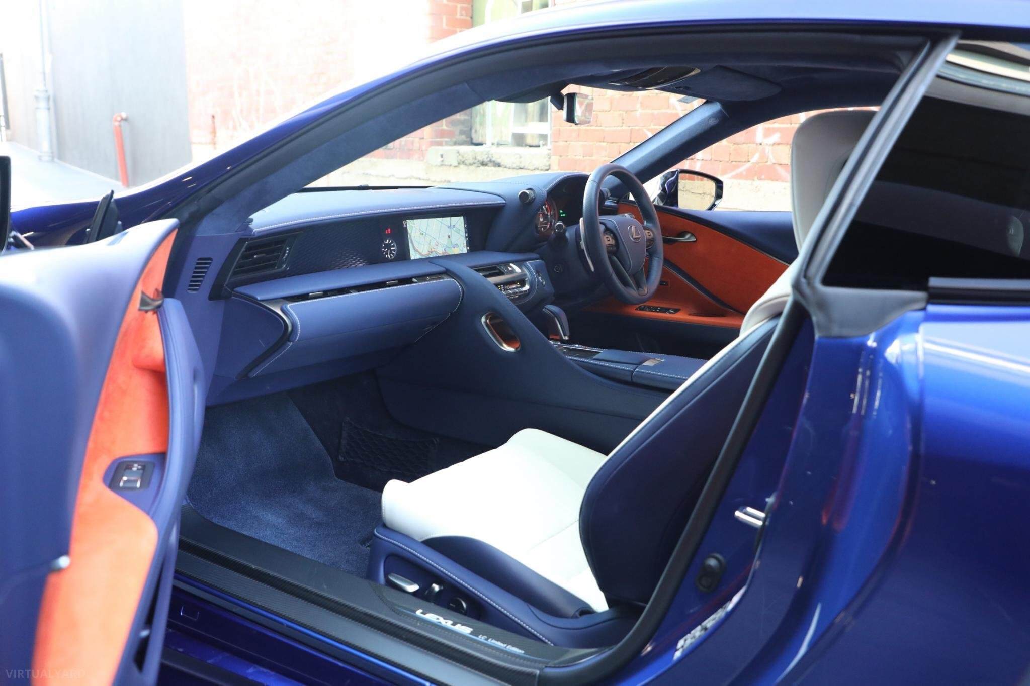 2018 Lexus LC URZ100R LC500 Morphic Blue Coupe 2dr Spts Auto 10sp, 5.0i 