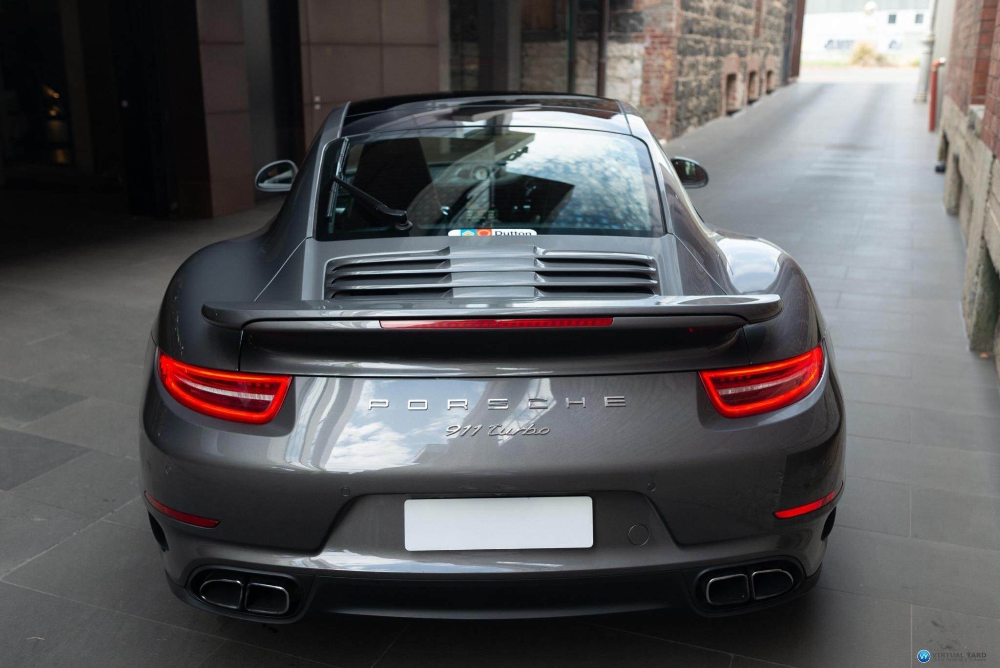 2014 Porsche 911 991 Turbo Coupe 2dr PDK 7sp AWD 3.8TT [MY14] 