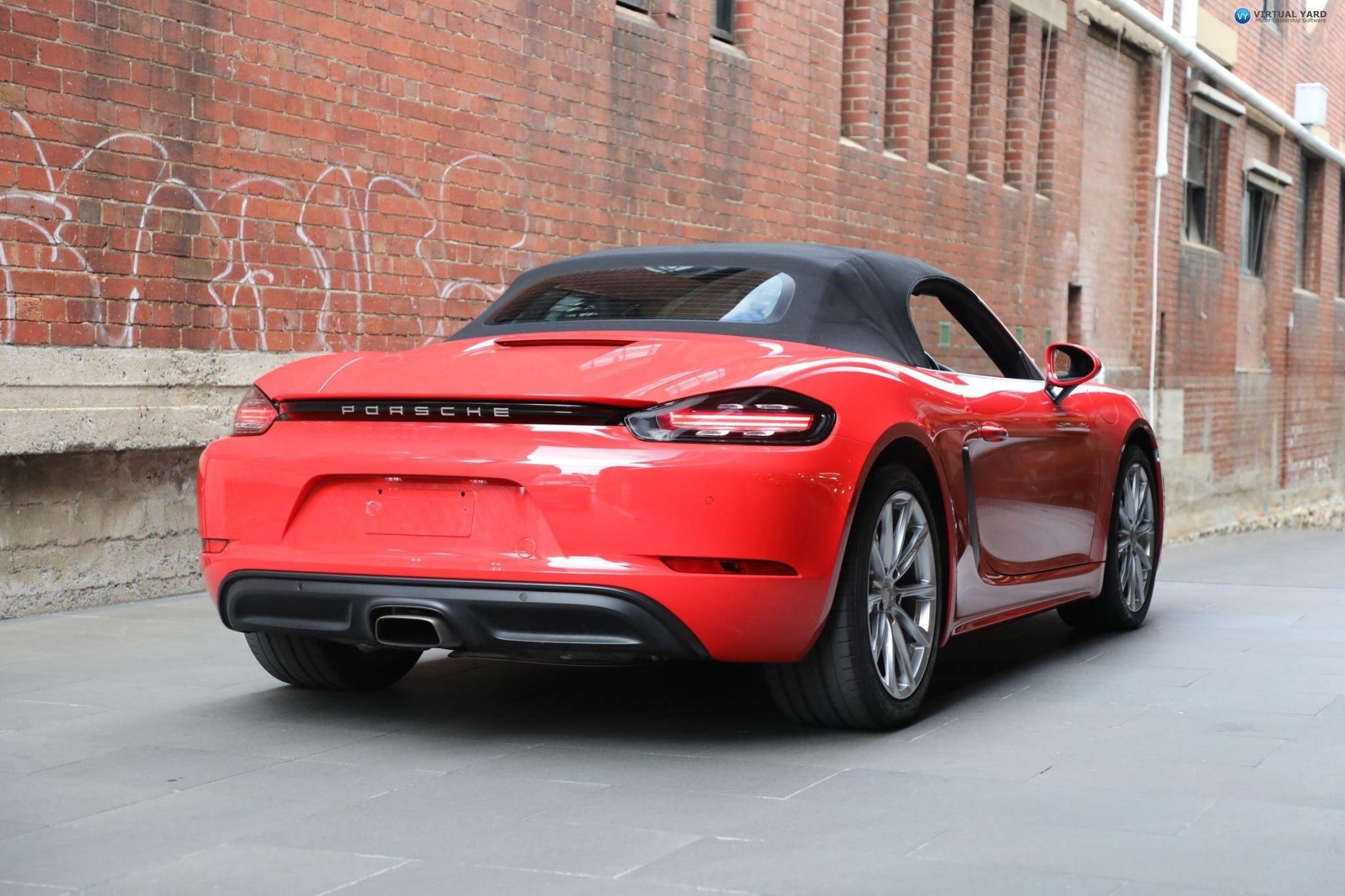 2017 Porsche 718 982 Boxster Convertible 2dr PDK 7sp 2.0T [MY18] 