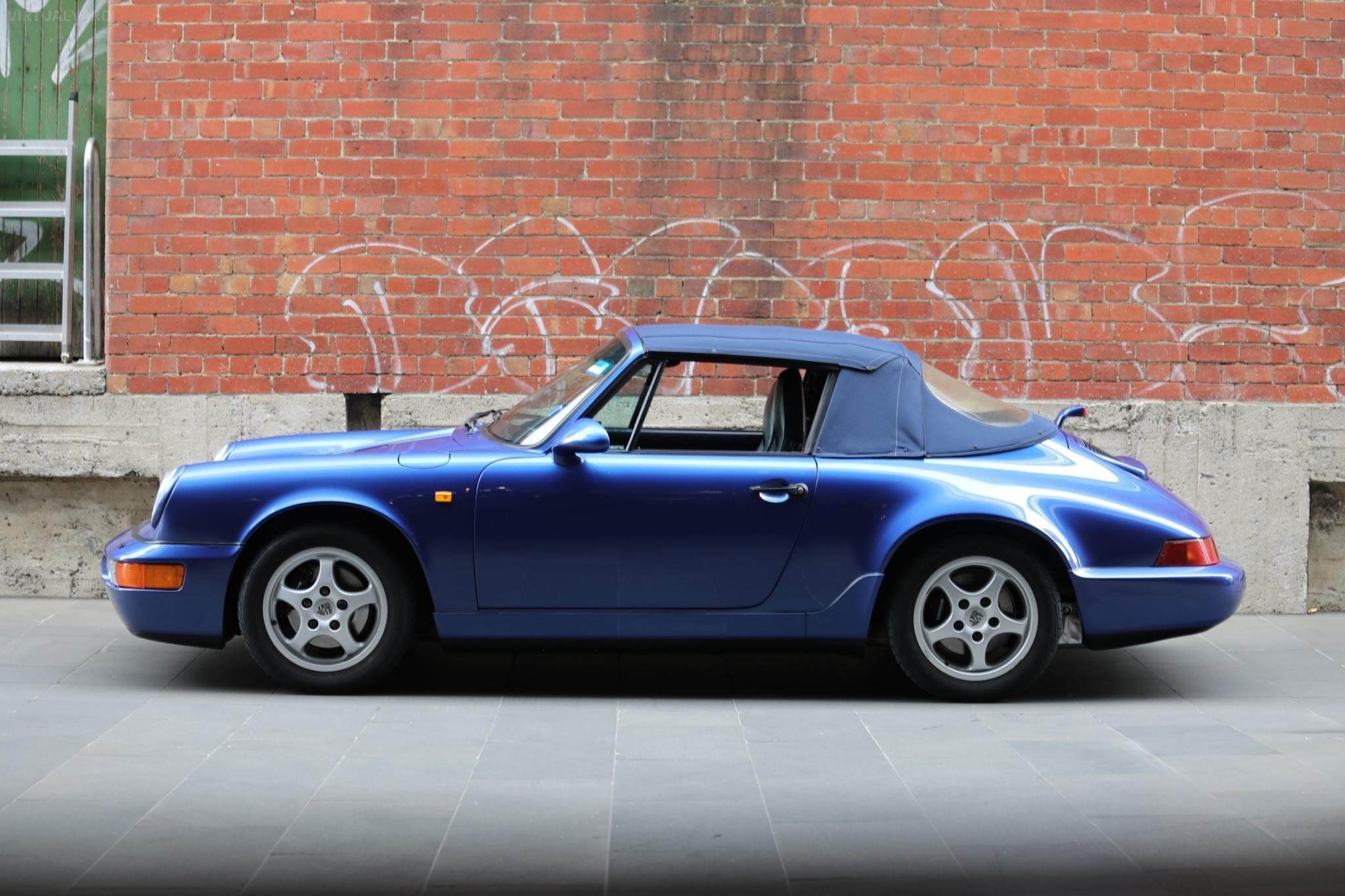 1993 Porsche 911 964 Carrera 2 Cabriolet Convertible 2dr Man 5sp 3.6i 