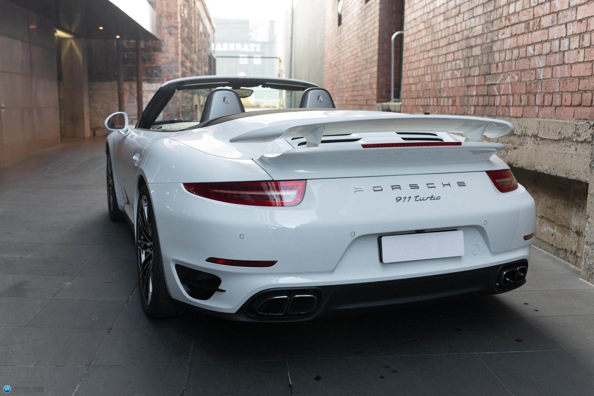 2014 Porsche 911 991 Turbo Cabriolet 2dr PDK 7sp AWD 3.8TT [MY14] 