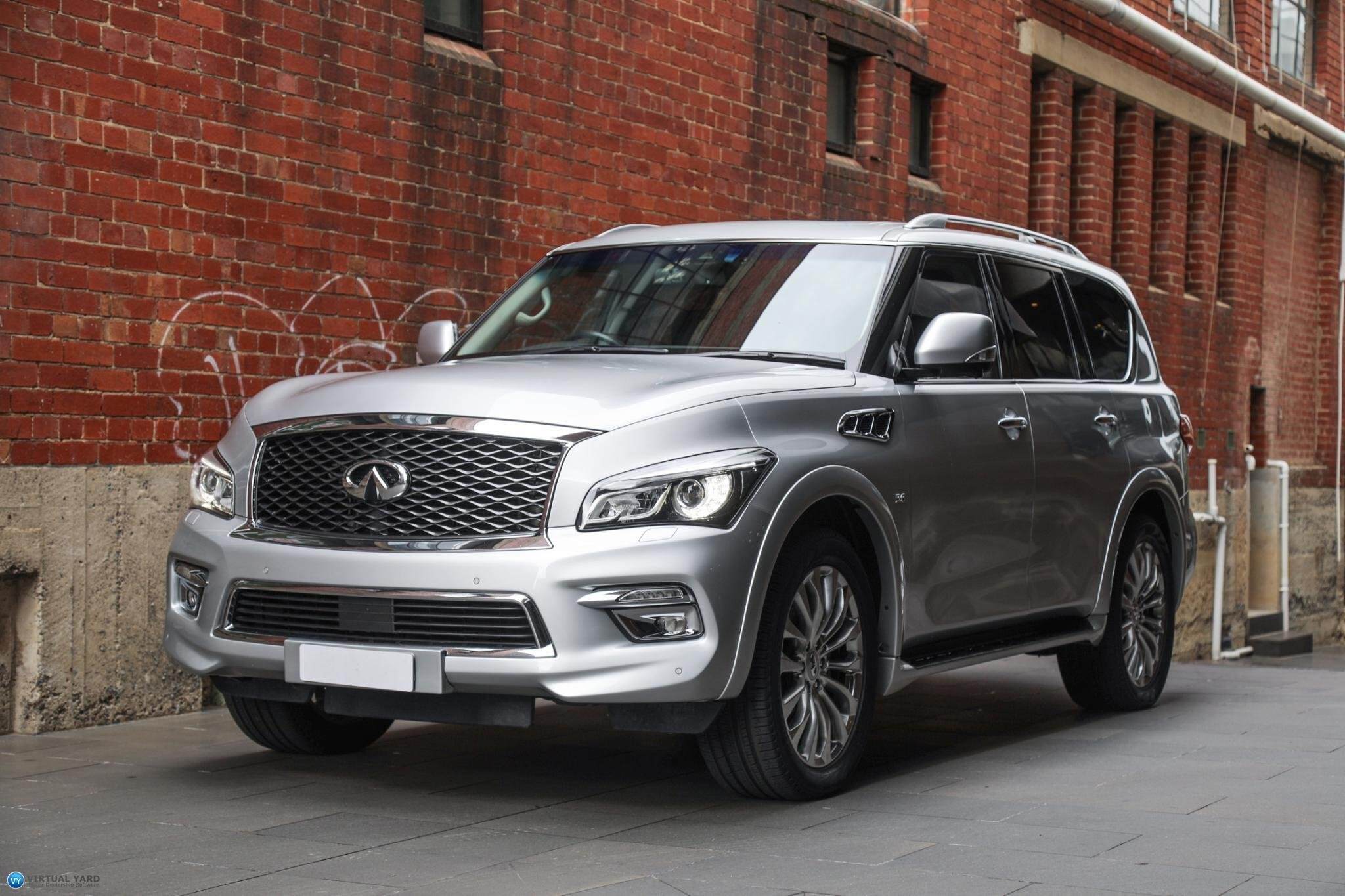 2017 INFINITI QX80 Z62 S Premium Wagon 8st 5dr Spts Auto 7sp 4x4 5.6i 