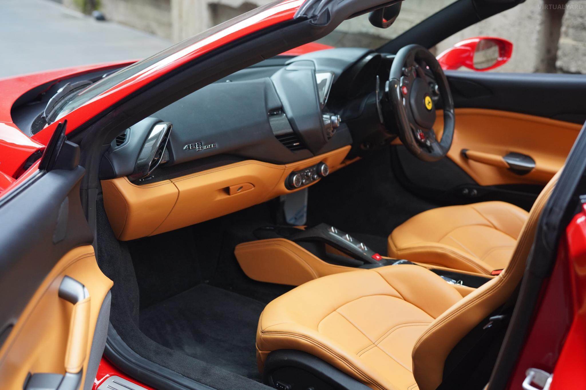 2018 Ferrari 488 Spider F142 Convertible 2dr DCT 7sp 3.9TT 