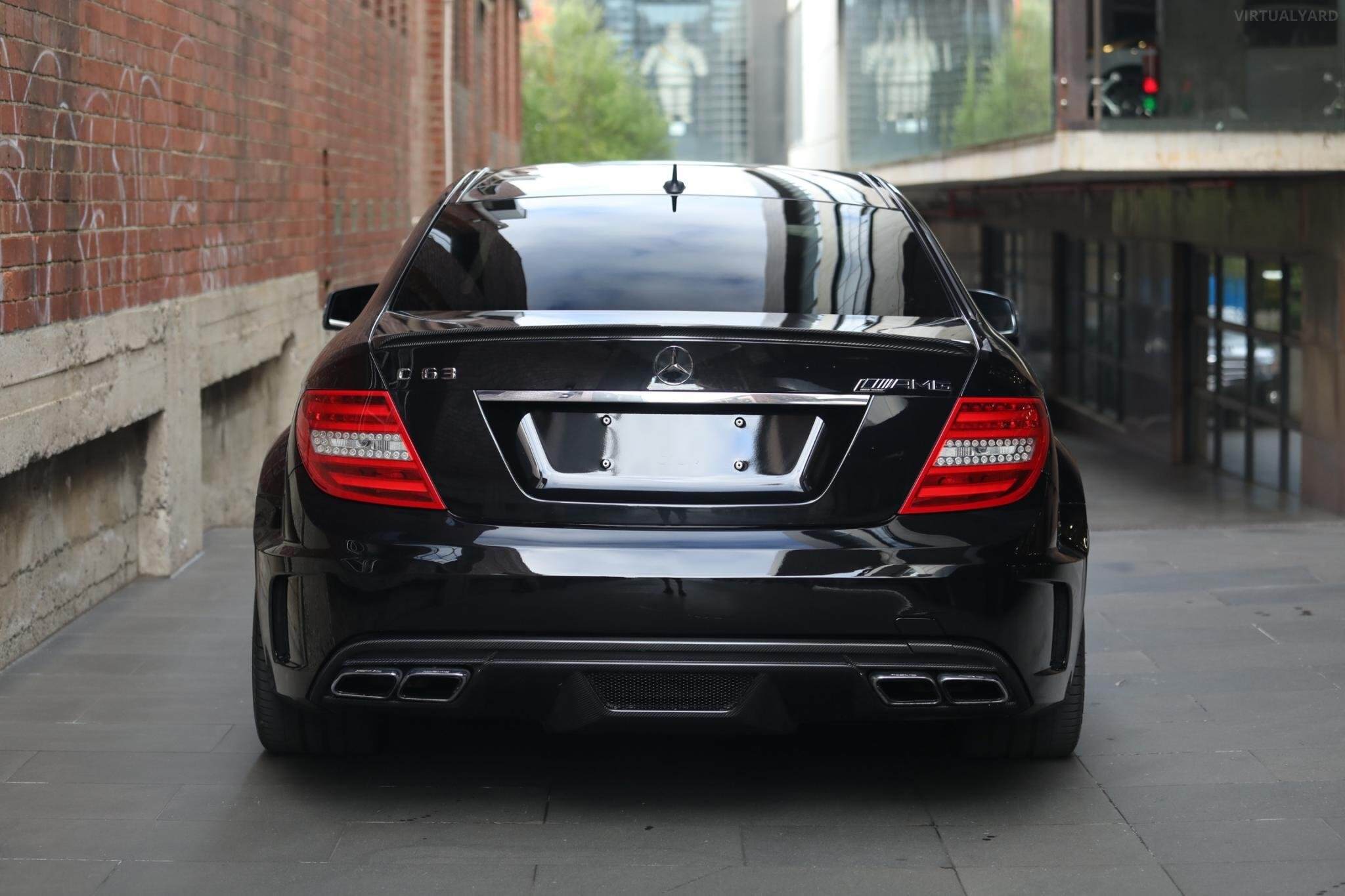 2012 Mercedes-Benz C-Class C204 C63 AMG Black Series Coupe 2dr SPEEDSHIFT MCT 7sp 6.3i [MY12] 