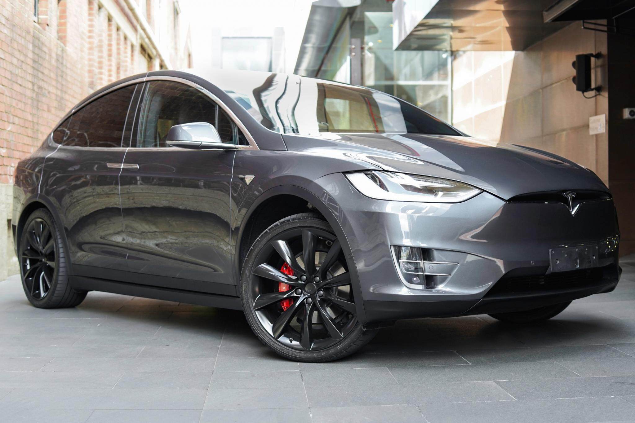 2018 Tesla Model X P100D Wagon 5dr Reduction Gear 1sp AWD AC375kW 