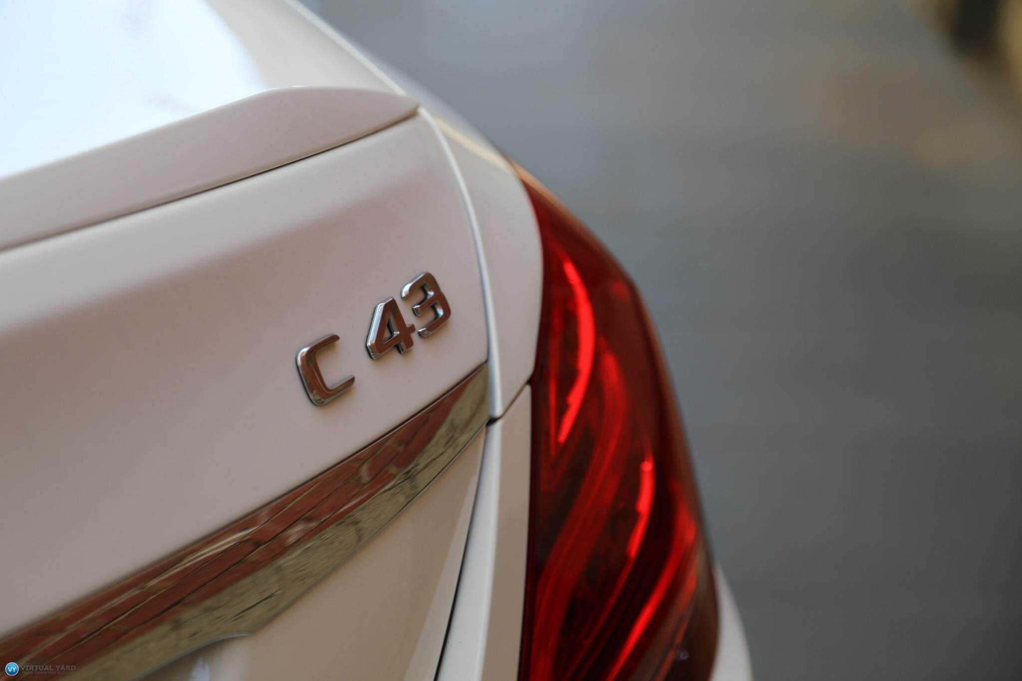 2017 Mercedes-Benz C-Class W205 C43 AMG Sedan 4dr 9G-TRONIC 9sp 4MATIC 3.0TT [Jun] 